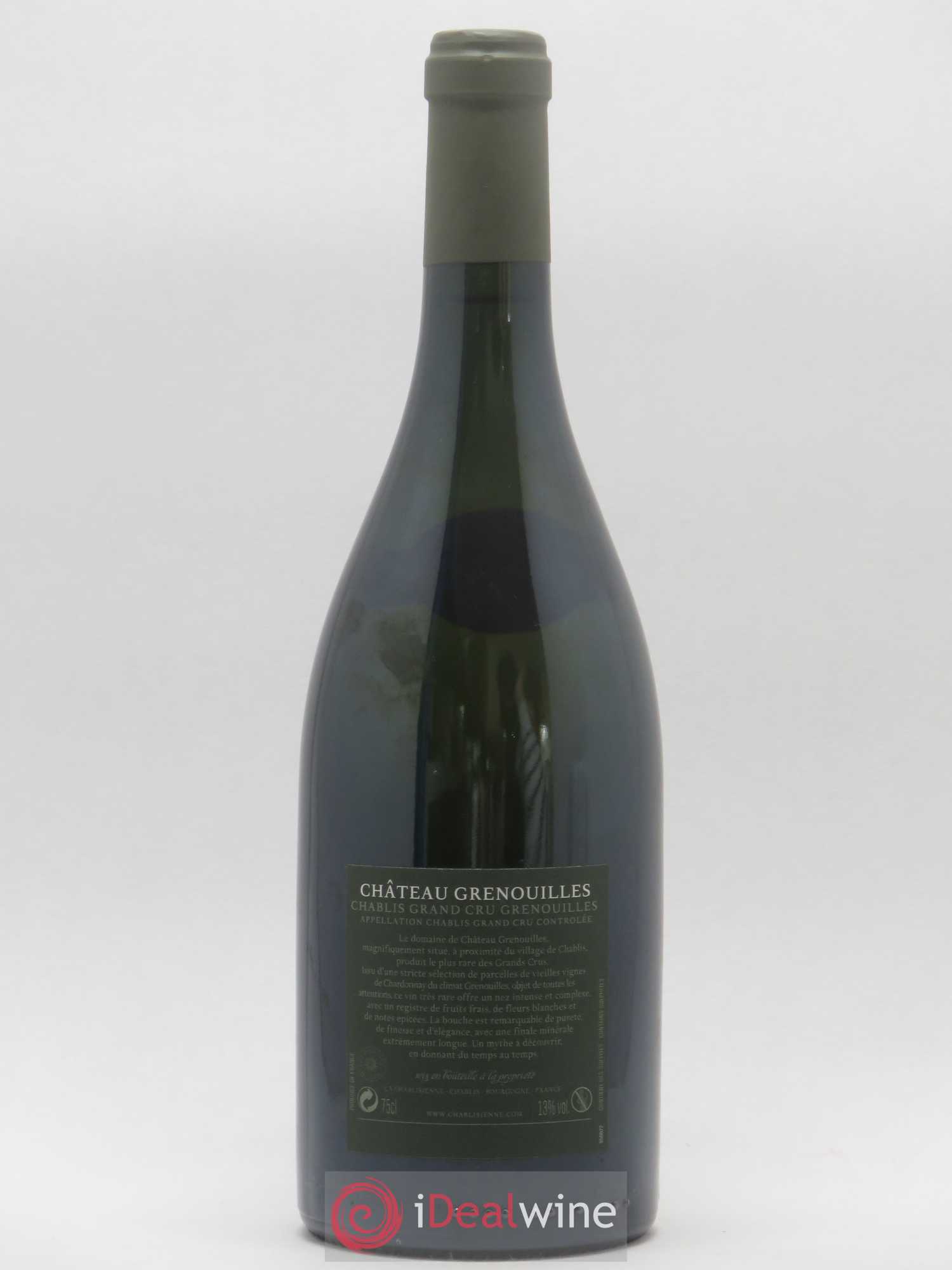 Chablis Grand Cru Grenouilles Château Grenouille - La Chablisienne Chateau Grenouilles 2006 - Posten von 1 Flasche - 1