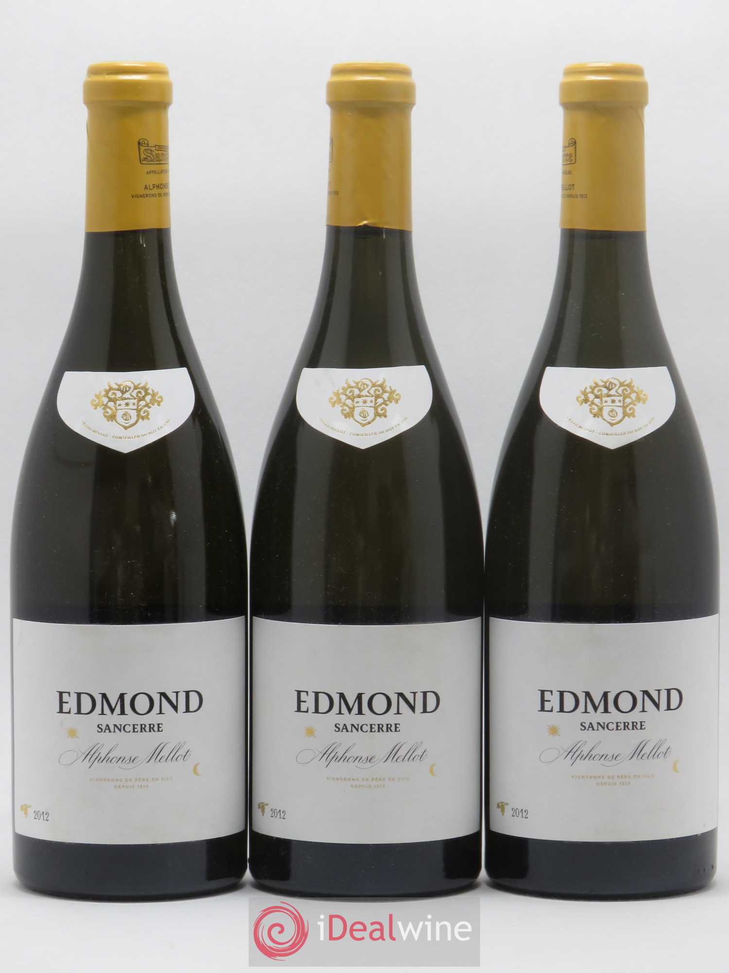 Sancerre Cuvée Edmond Alphonse Mellot 2012 - Lot de 3 bouteilles - 0