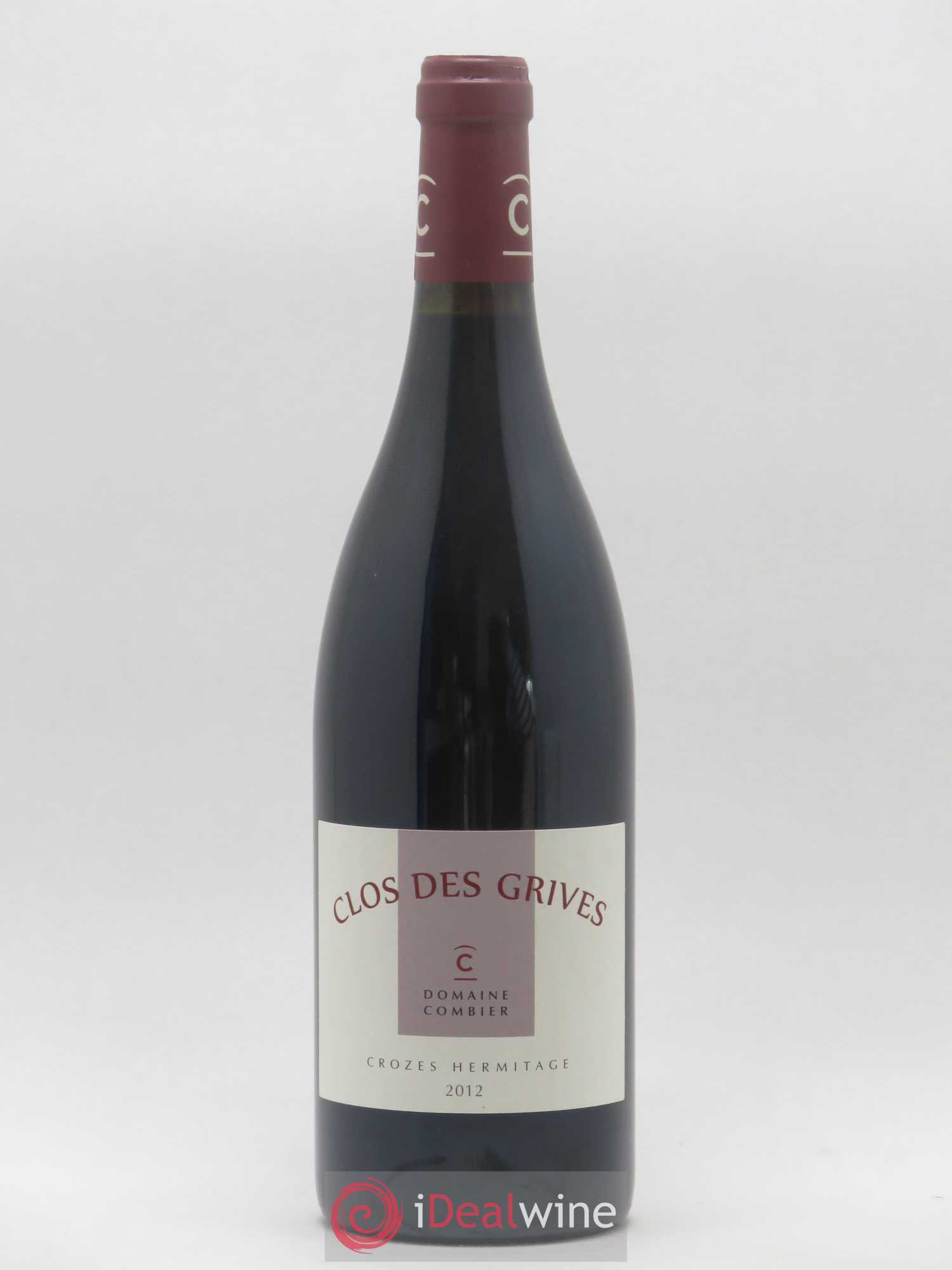 Crozes-Hermitage Clos des Grives Combier 2012 - Lot de 1 bouteille - 0