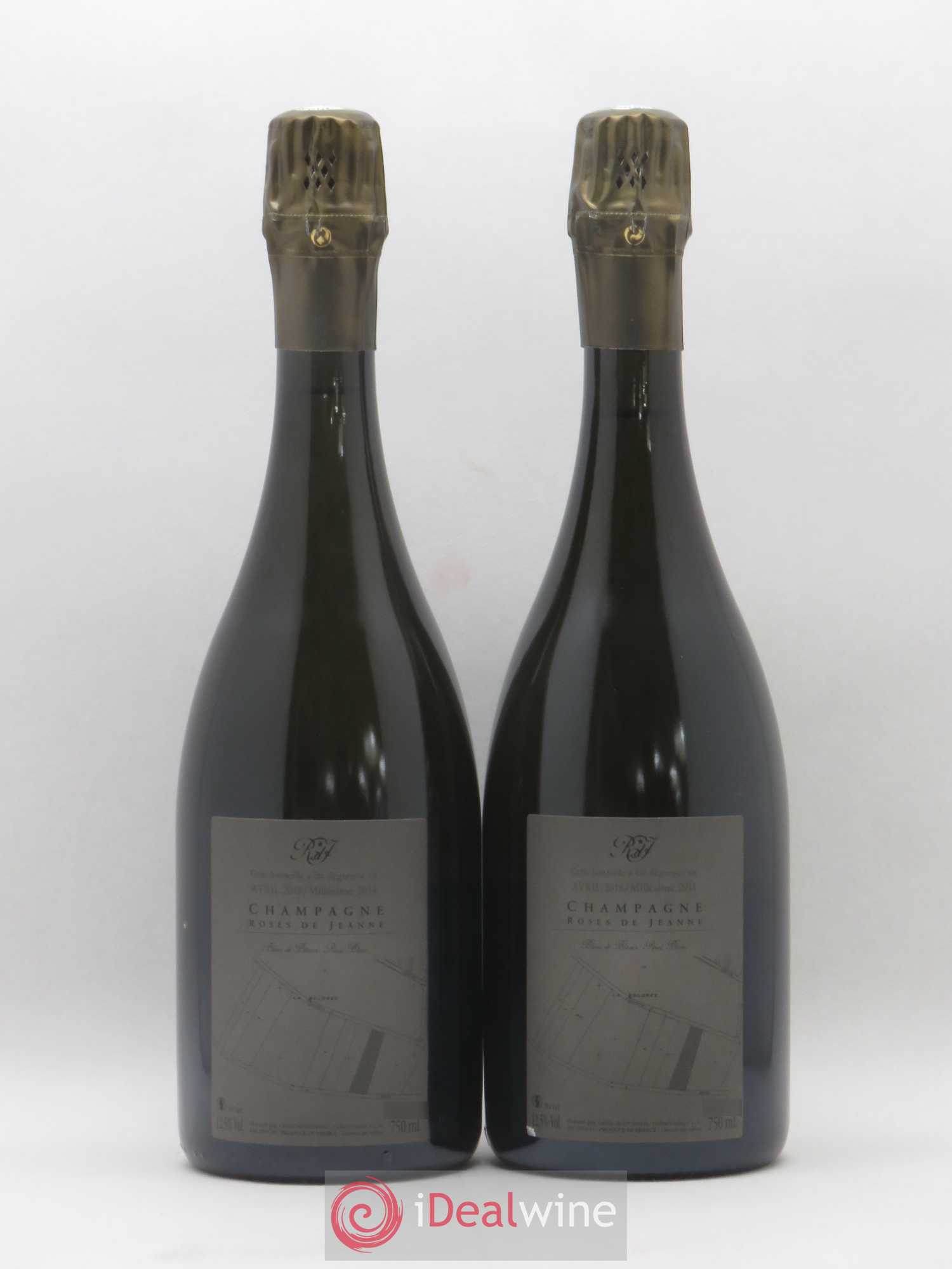 Roses de Jeanne La Bolorée Cédric Bouchard 2014 - Lot de 2 bouteilles - 1
