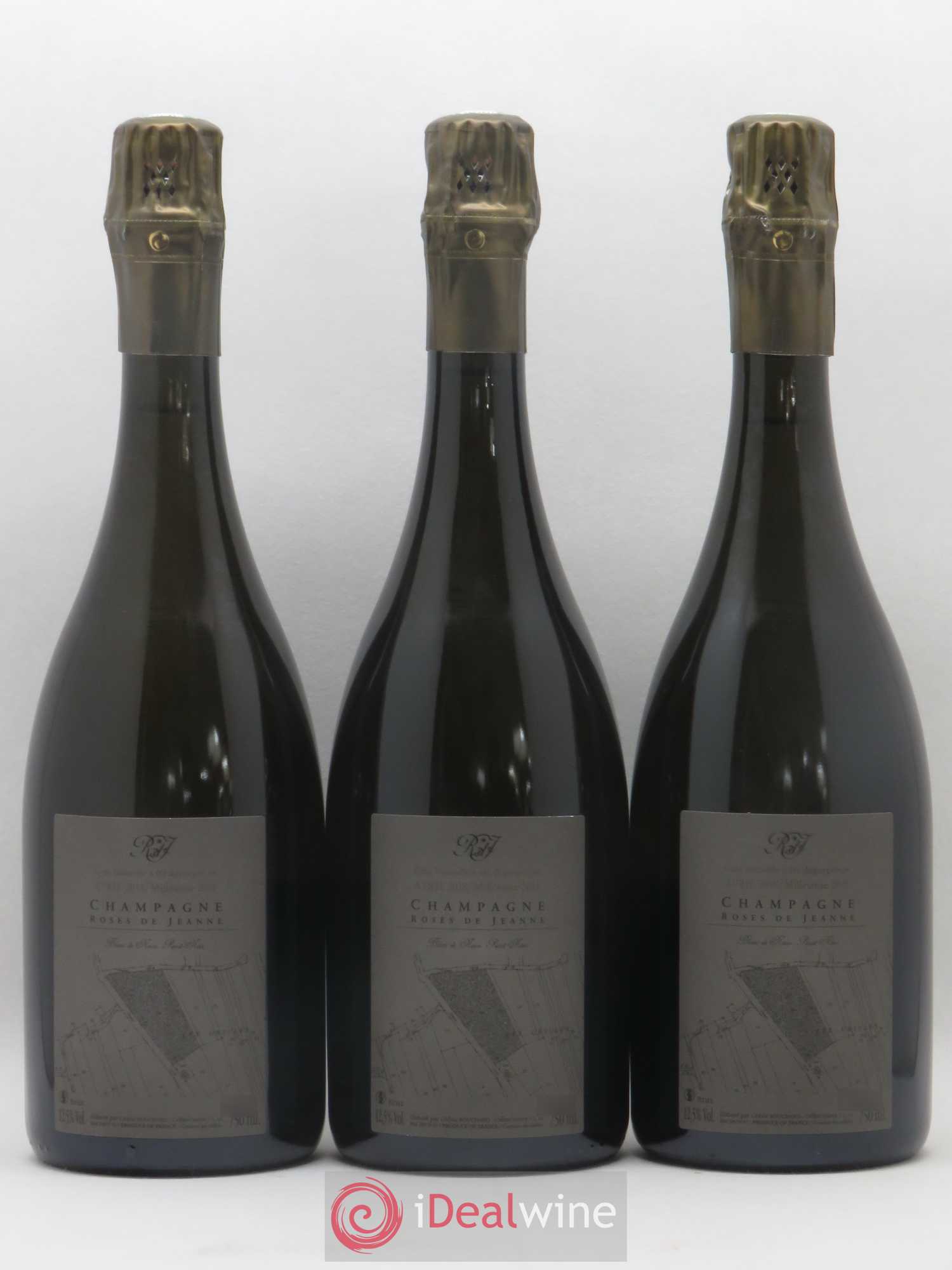 Roses de Jeanne Les Ursules Blanc de Noirs Brut Cédric Bouchard 2014 - Lot de 3 bouteilles - 1