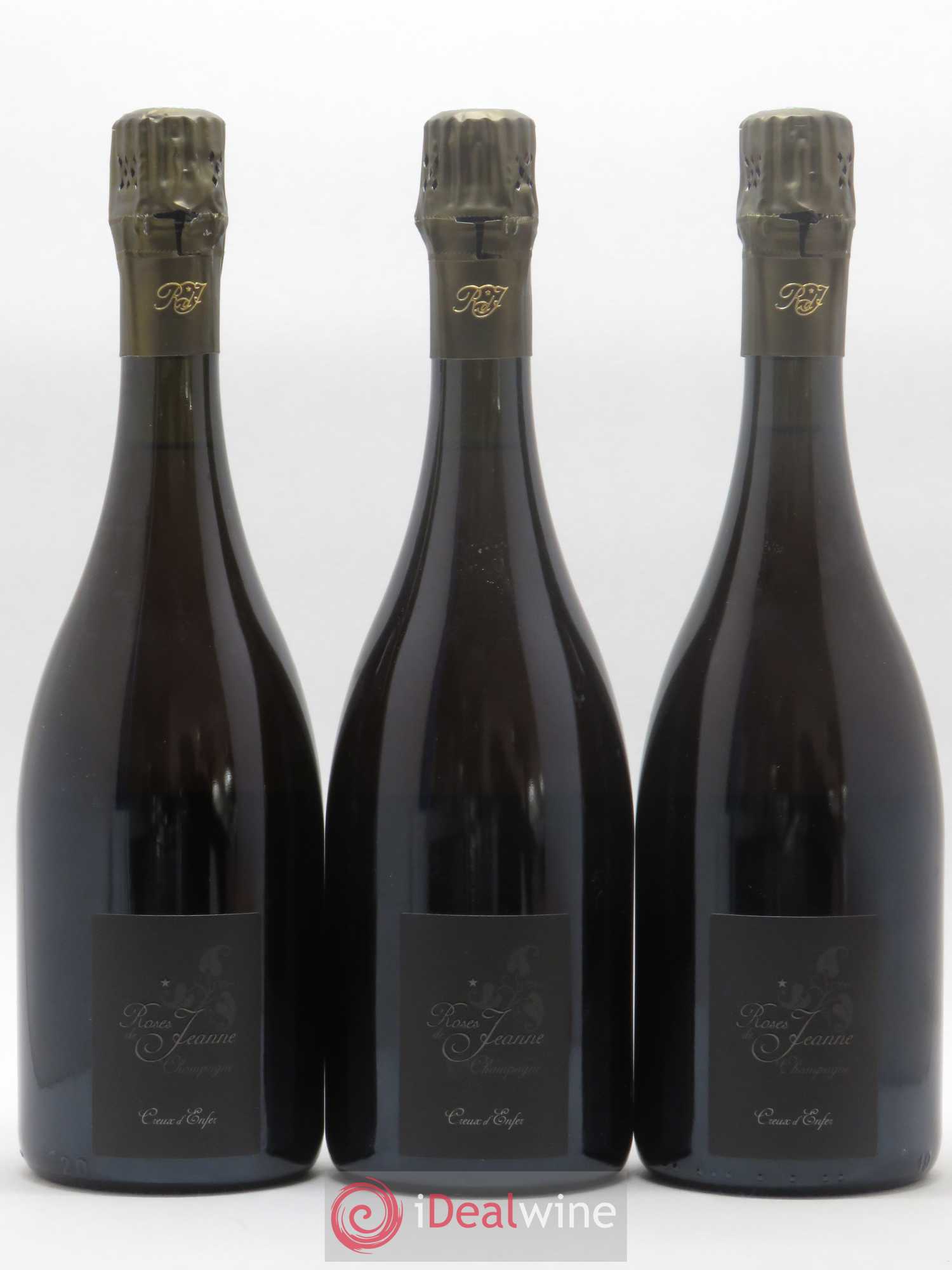 Roses de Jeanne Le Creux d'Enfer Cédric Bouchard 2011 - Lot de 3 bouteilles - 0