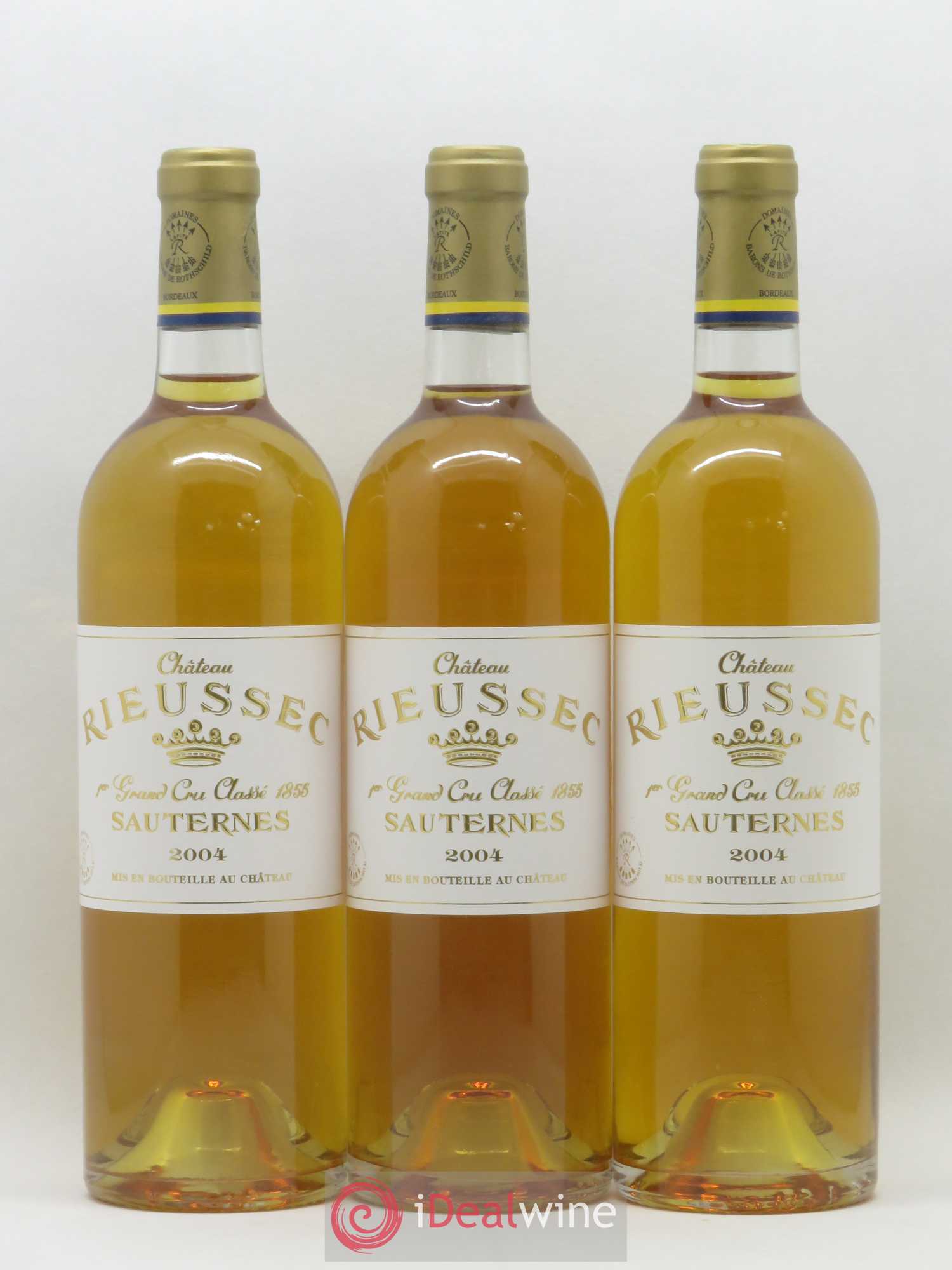 Château Rieussec 1er Grand Cru Classé 2004 - Lotto di 6 bottiglie - 1