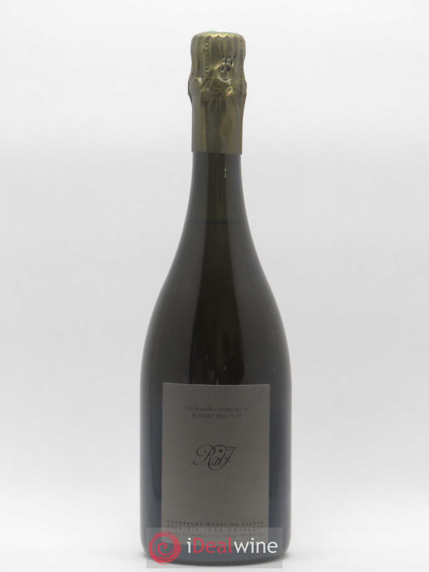 Roses de Jeanne Les Ursules Blanc de Noirs Brut Cédric Bouchard 2009 - Lot de 1 bouteille - 1