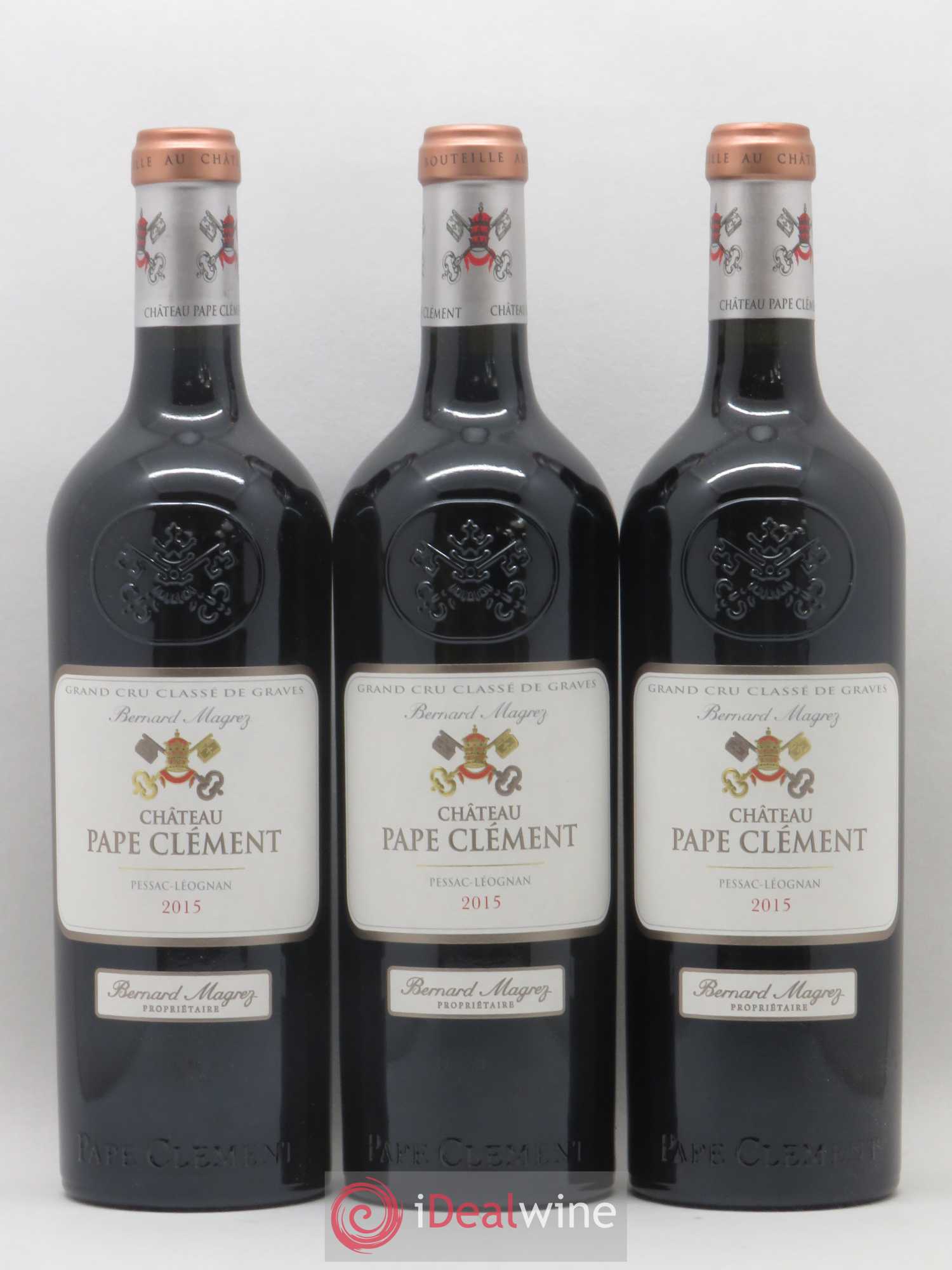 Château Pape Clément Cru Classé de Graves 2015 - Lot de 6 bouteilles - 1