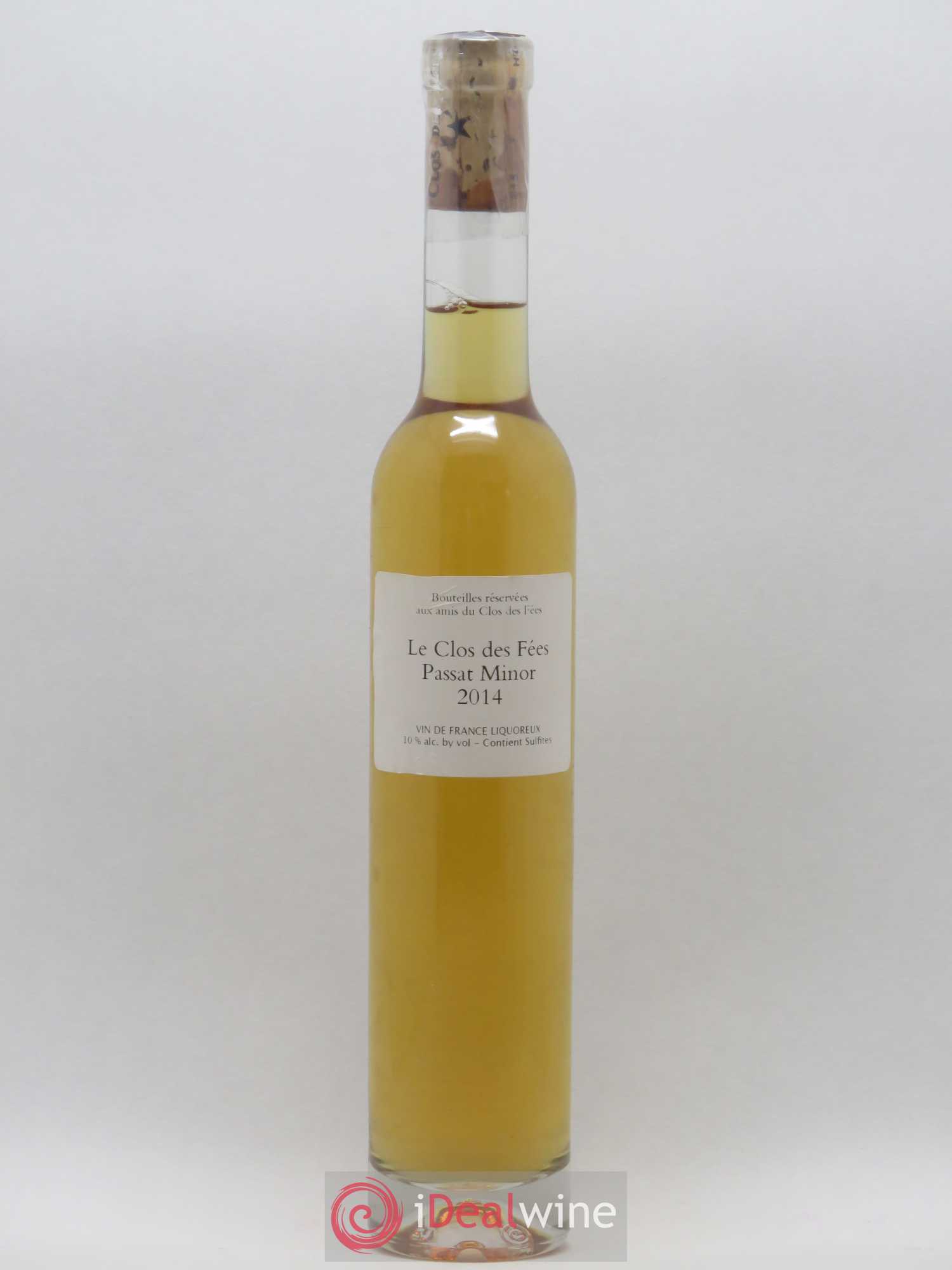Vin de France Clos des Fées Passat Minor Hervé Bizeul 2014 - Lotto di 1 mezza bottiglia - 0
