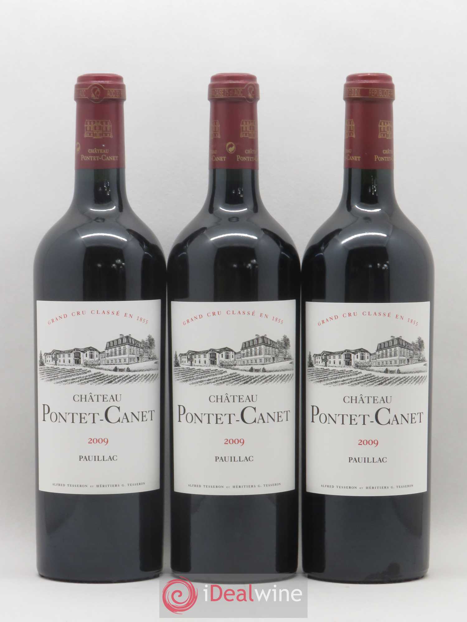 Château Pontet Canet 5ème Grand Cru Classé 2009 - Lot de 12 bouteilles - 2