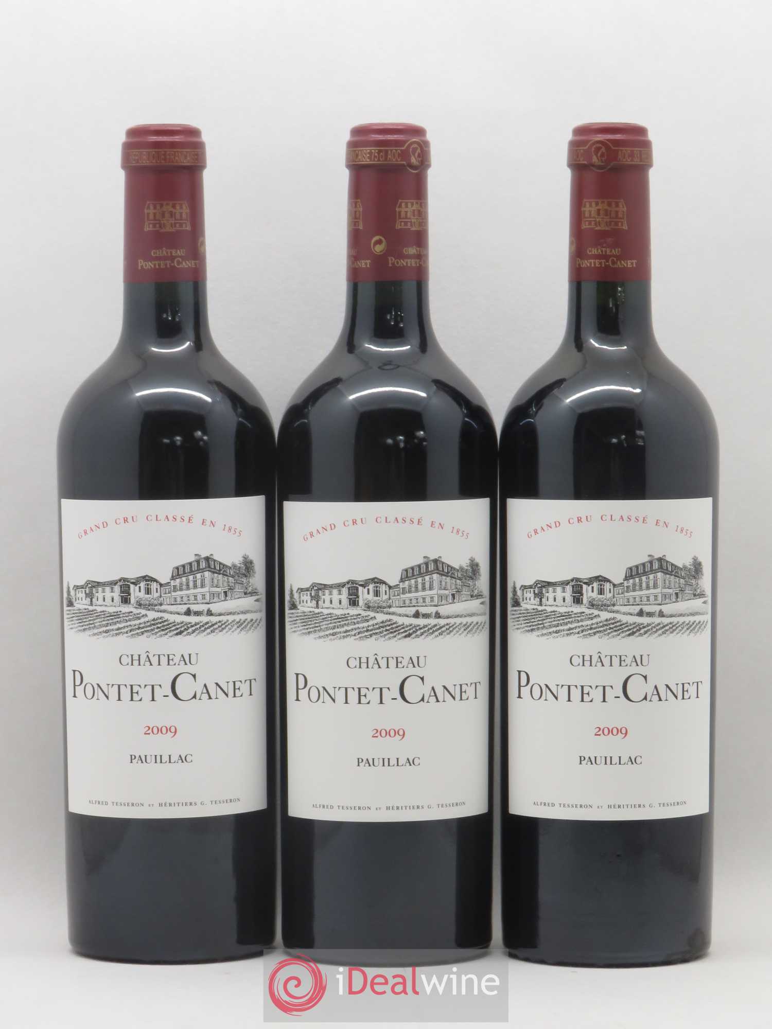 Château Pontet Canet 5ème Grand Cru Classé 2009 - Lot de 12 bouteilles - 4