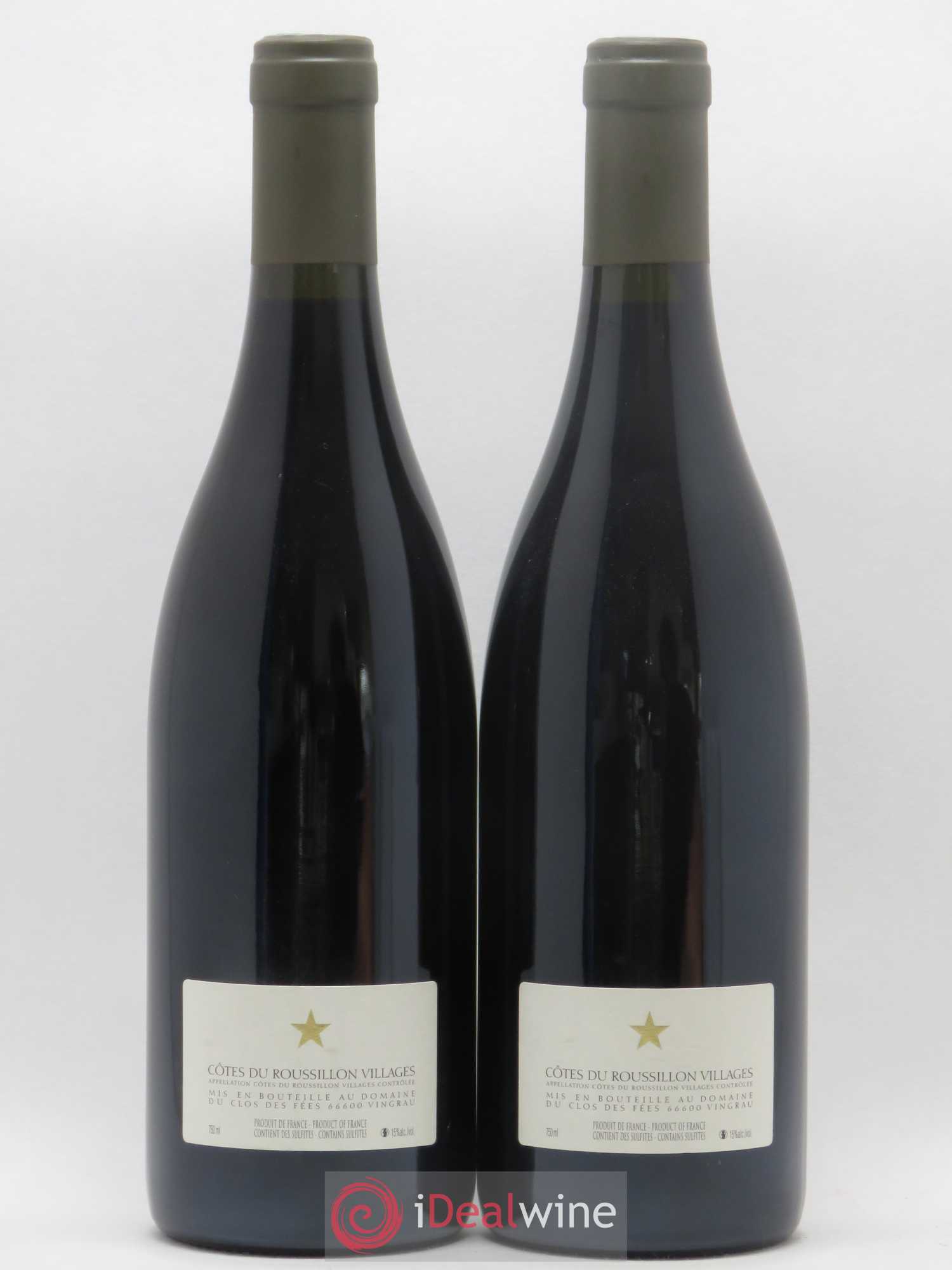 Côtes du Roussillon Villages Clos des Fées Hervé Bizeul 2008 - Lot de 2 bouteilles - 1