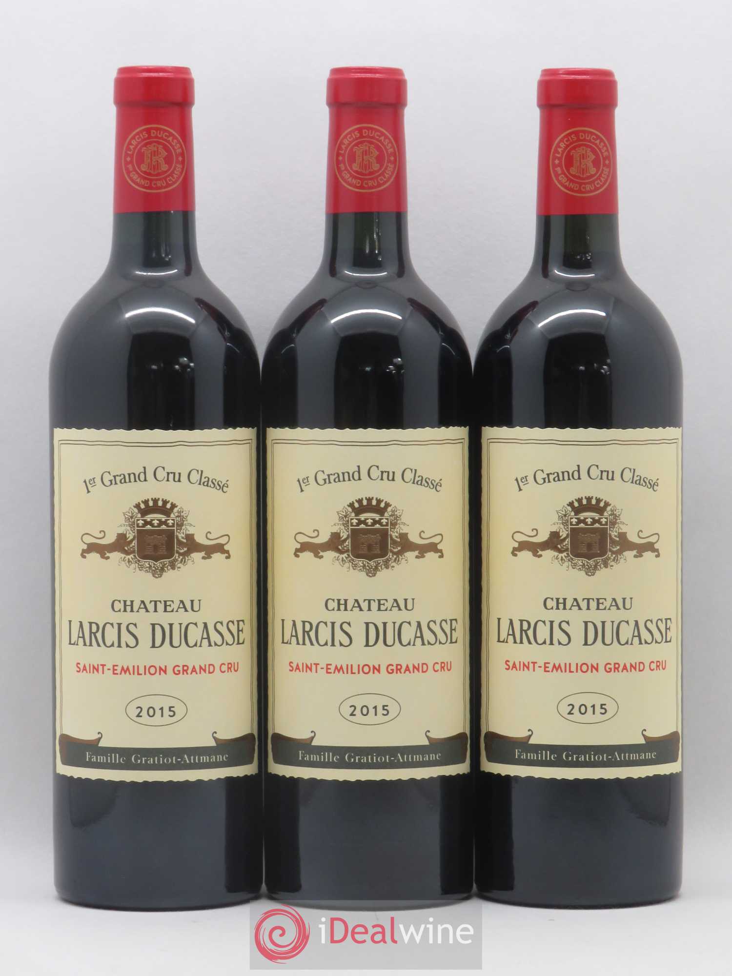 Château Larcis Ducasse 1er Grand Cru Classé B 2015 - Lot de 12 bouteilles - 1