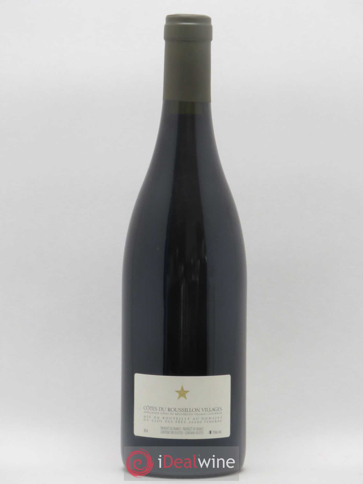 Côtes du Roussillon Villages Clos des Fées Hervé Bizeul 2008 - Lot de 1 bouteille - 1