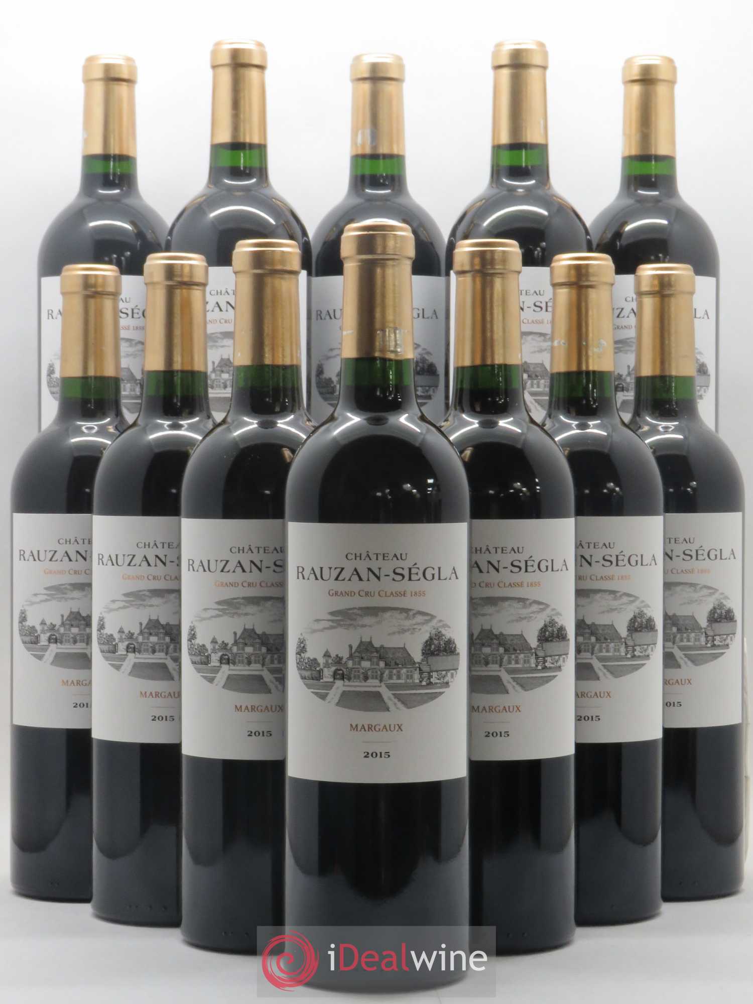 Château Rauzan Ségla Grand Cru Classé 2015 - Lot de 12 bouteilles - 0