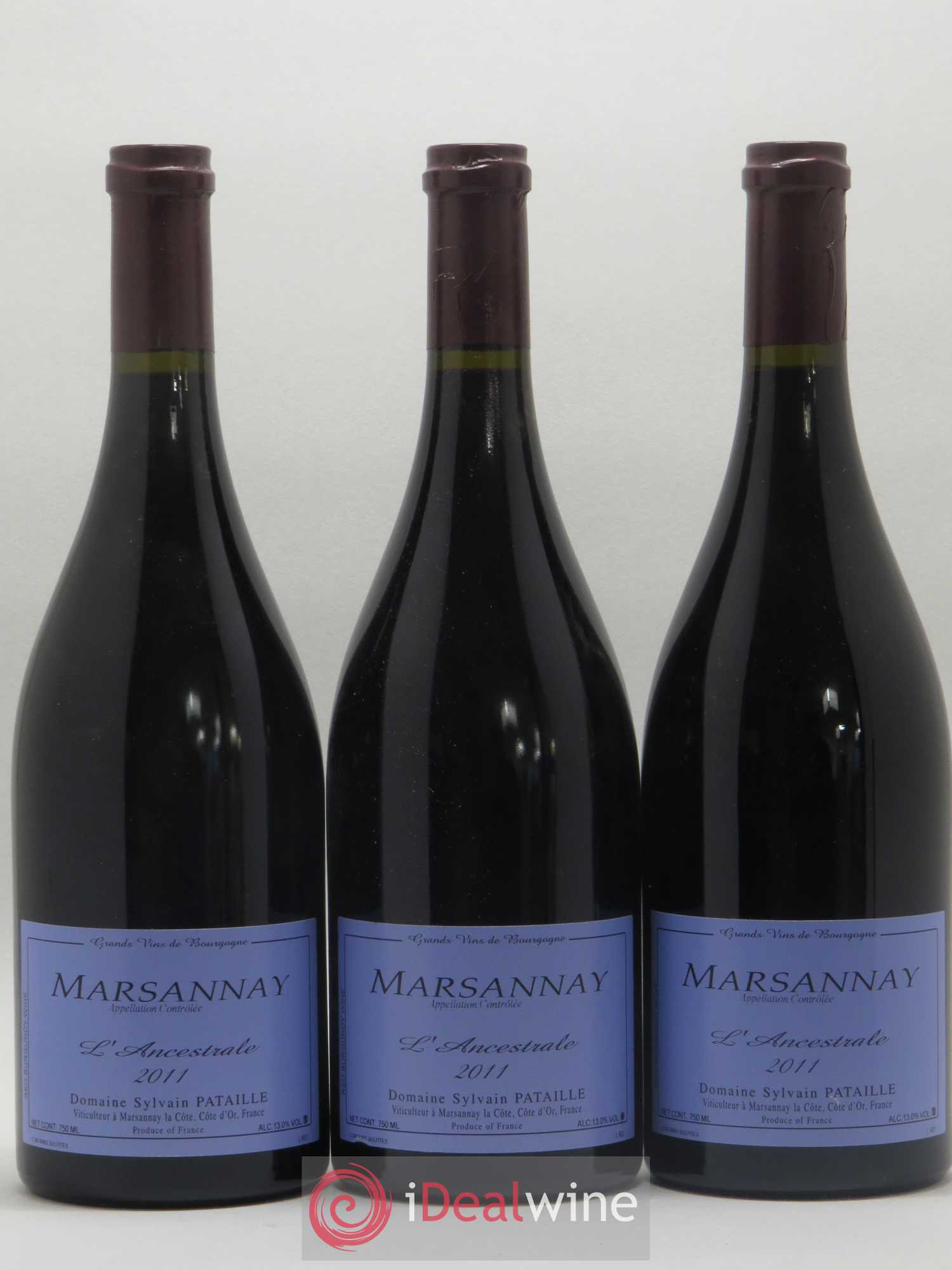 Marsannay L'Ancestrale Sylvain Pataille (Domaine) 2011 - Lot de 3 bouteilles - 0