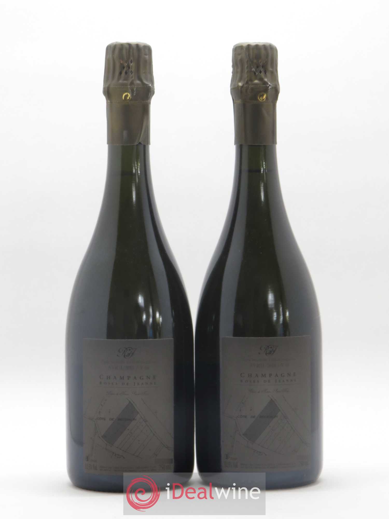 Roses de Jeanne Côte de Val Vilaine Blanc de Noirs Cédric Bouchard 2013 - Lot of 2 bottles - 1