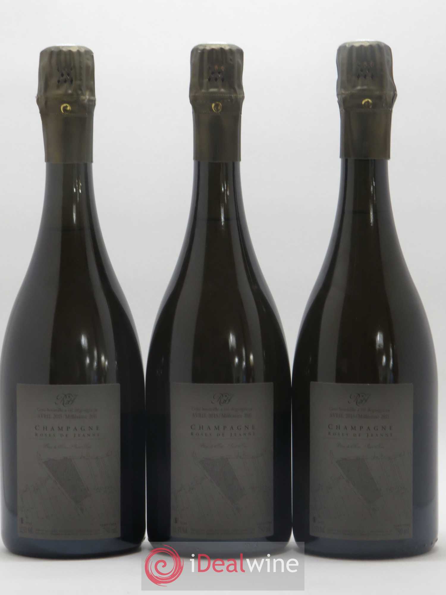 Roses de Jeanne Les Ursules Blanc de Noirs Brut Cédric Bouchard 2011 - Lot de 3 bouteilles - 1