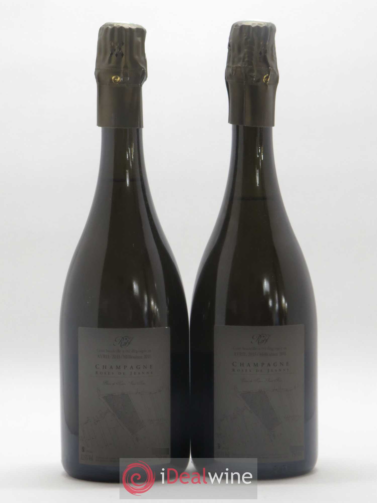 Roses de Jeanne Les Ursules Blanc de Noirs Brut Cédric Bouchard 2011 - Lot de 2 bouteilles - 1