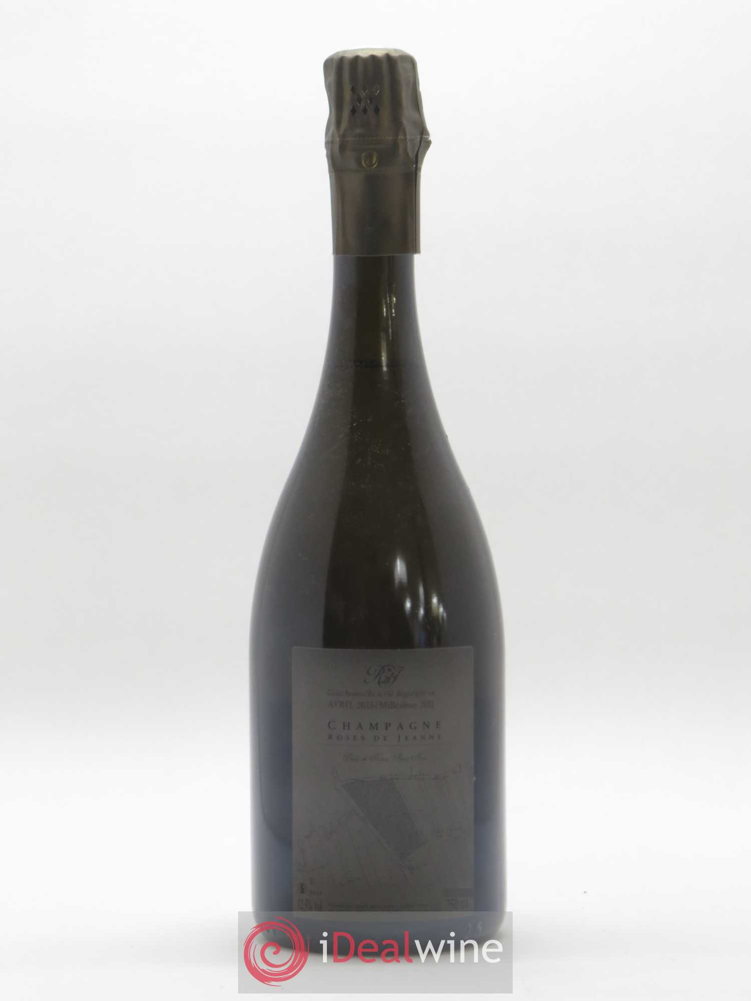 Roses de Jeanne Les Ursules Blanc de Noirs Brut Cédric Bouchard 2011 - Lot of 1 bottle - 1