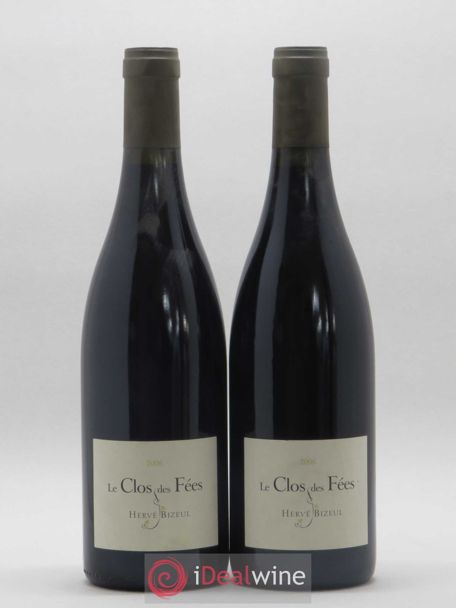 Côtes du Roussillon Villages Clos des Fées Hervé Bizeul 2006 - Lot de 2 bouteilles - 0