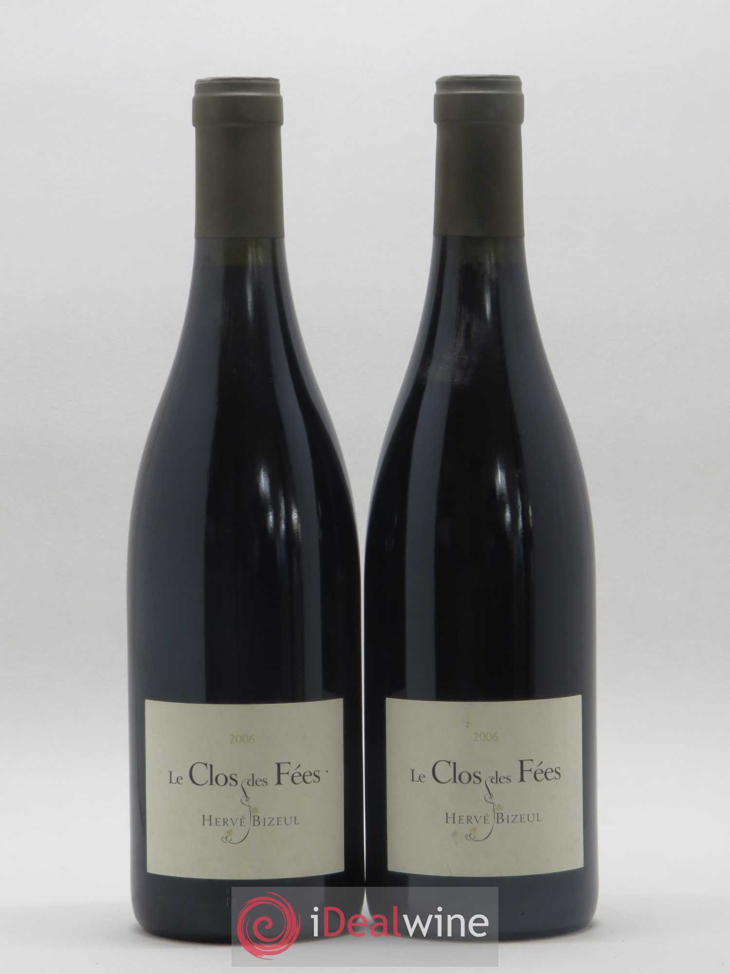 Côtes du Roussillon Villages Clos des Fées Hervé Bizeul 2006 - Lot de 2 bouteilles - 0