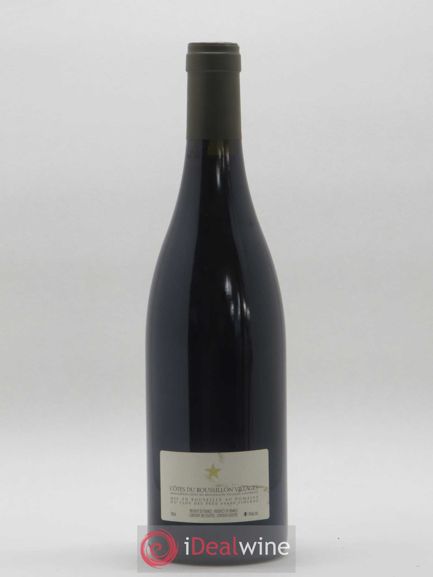 Côtes du Roussillon Villages Clos des Fées Hervé Bizeul 2006 - Lot de 1 bouteille - 1