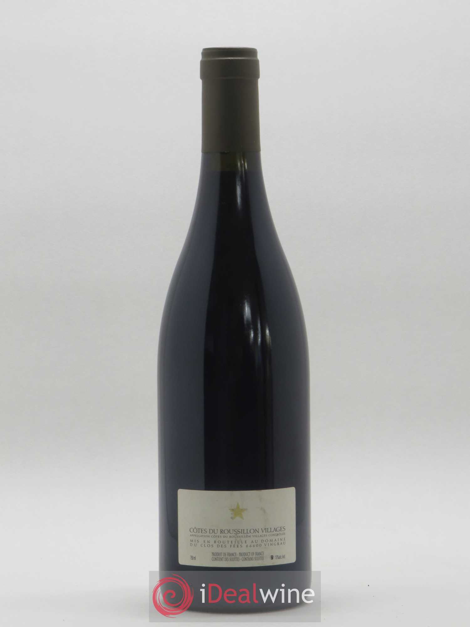 Côtes du Roussillon Villages Clos des Fées Hervé Bizeul 2006 - Lot de 1 bouteille - 1