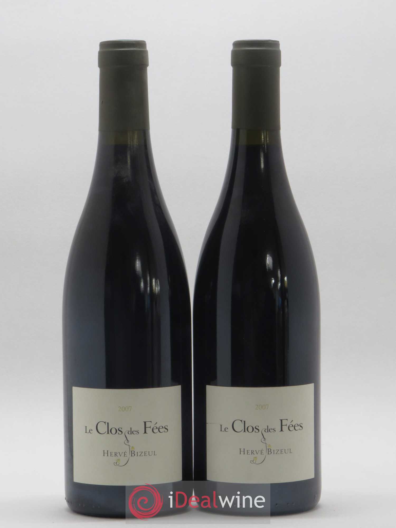 Côtes du Roussillon Villages Clos des Fées Hervé Bizeul 2007 - Lot de 2 bouteilles - 0