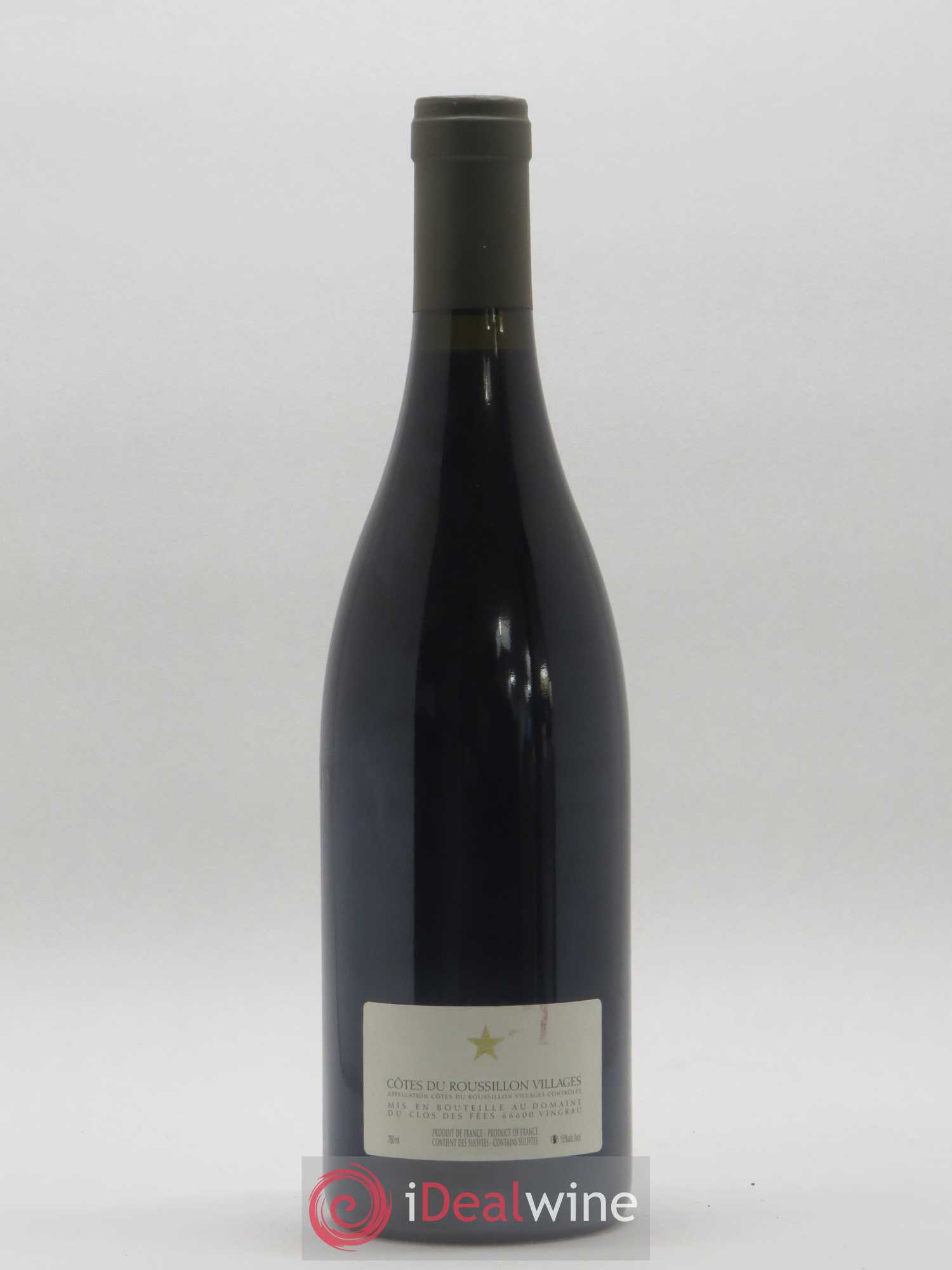 Côtes du Roussillon Villages Clos des Fées Hervé Bizeul 2007 - Lot de 1 bouteille - 1