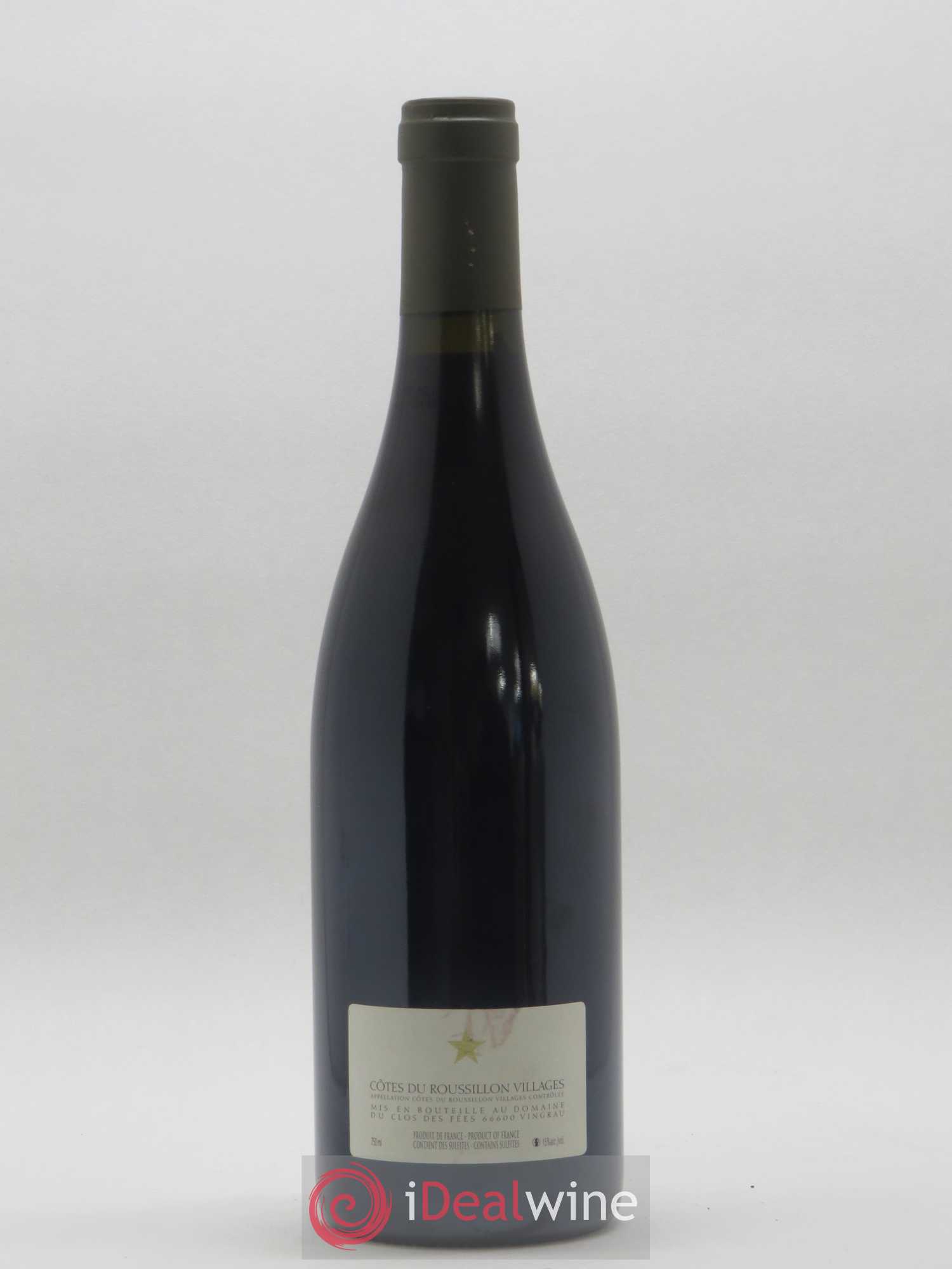 Côtes du Roussillon Villages Clos des Fées Hervé Bizeul 2007 - Lot de 1 bouteille - 1