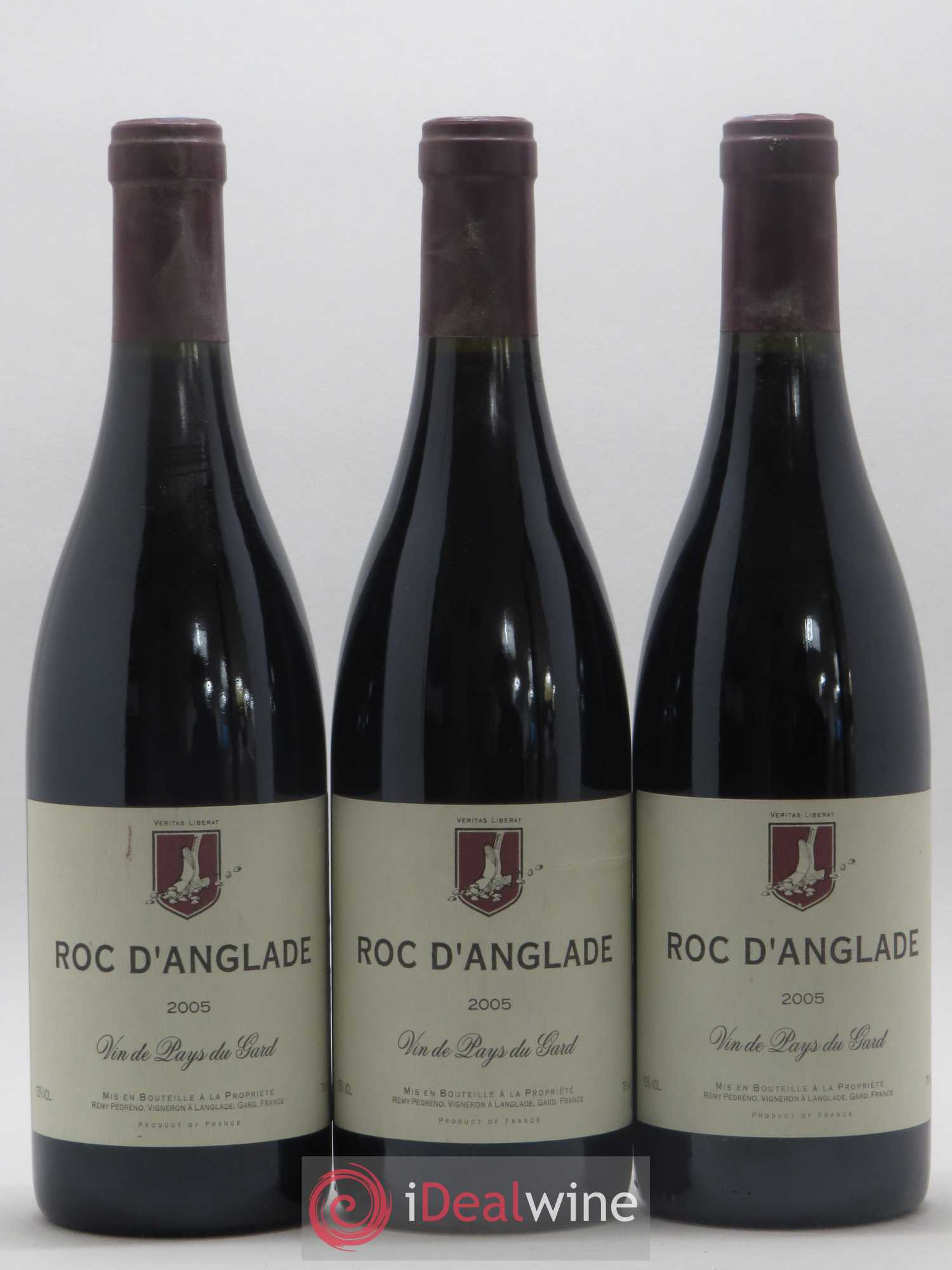 Gard Roc d'Anglade Rémy Pédréno 2005 - Lotto di 3 bottiglie - 0