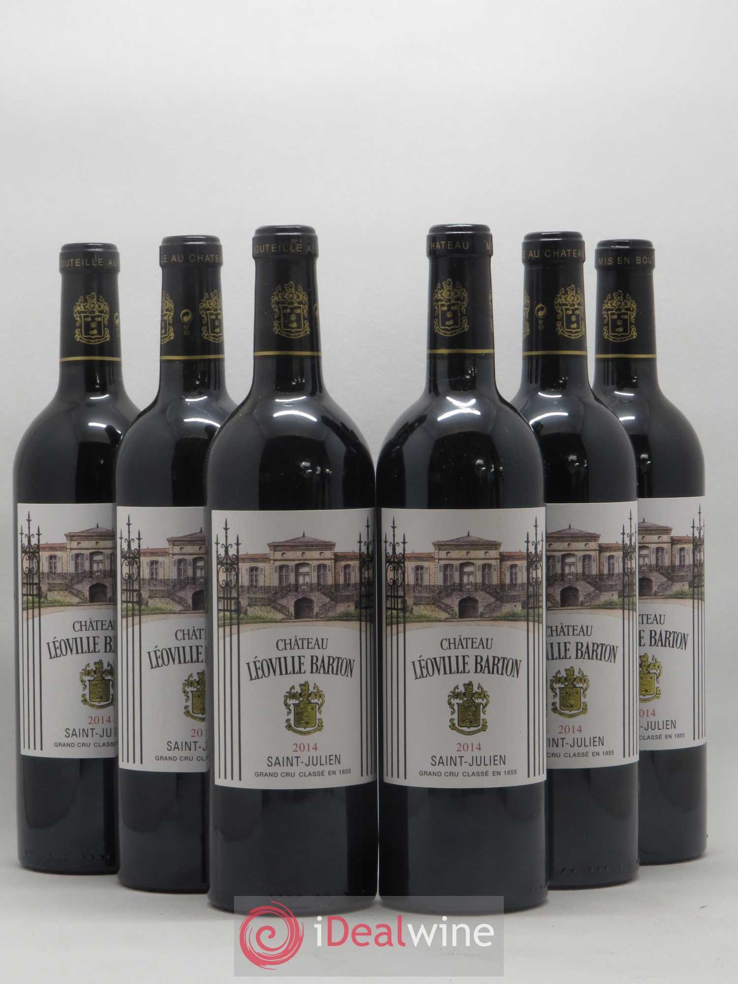 Château Léoville Barton 2ème Grand Cru Classé 2014 - Lot de 6 bouteilles - 0