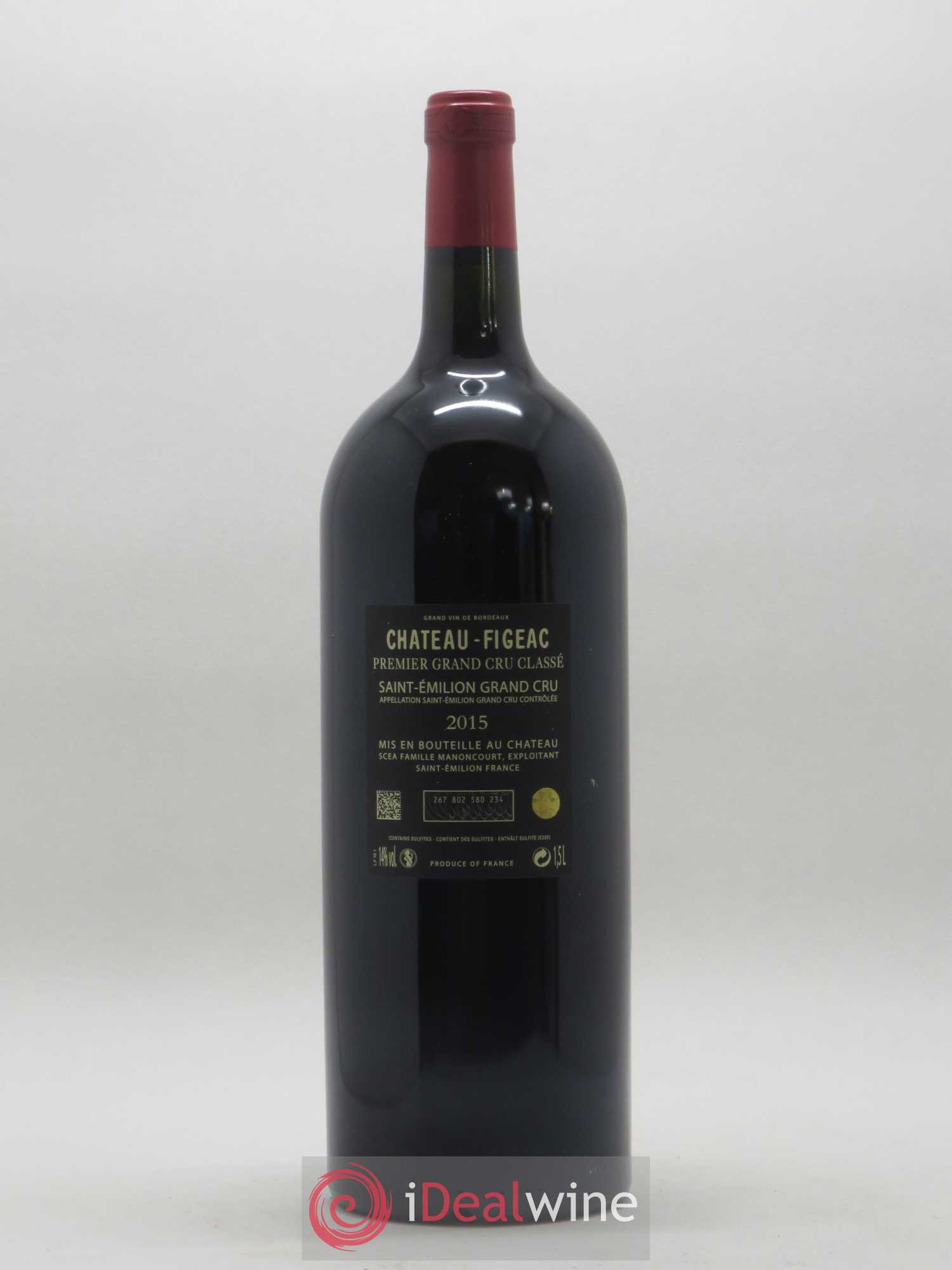 Château Figeac 1er Grand Cru Classé A 2015 - Lot de 1 magnum - 1