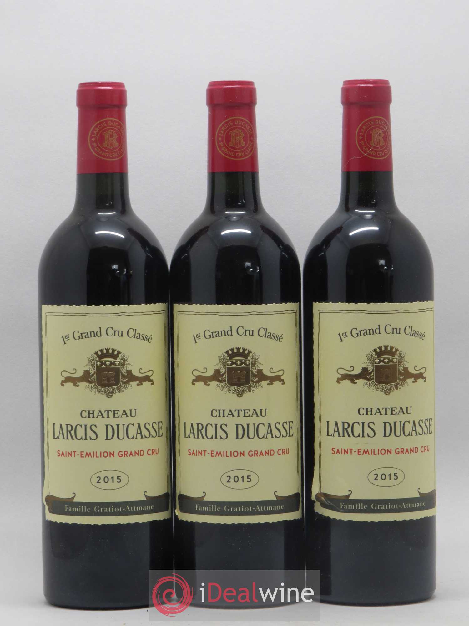 Château Larcis Ducasse 1er Grand Cru Classé B 2015 - Lot de 6 bouteilles - 1