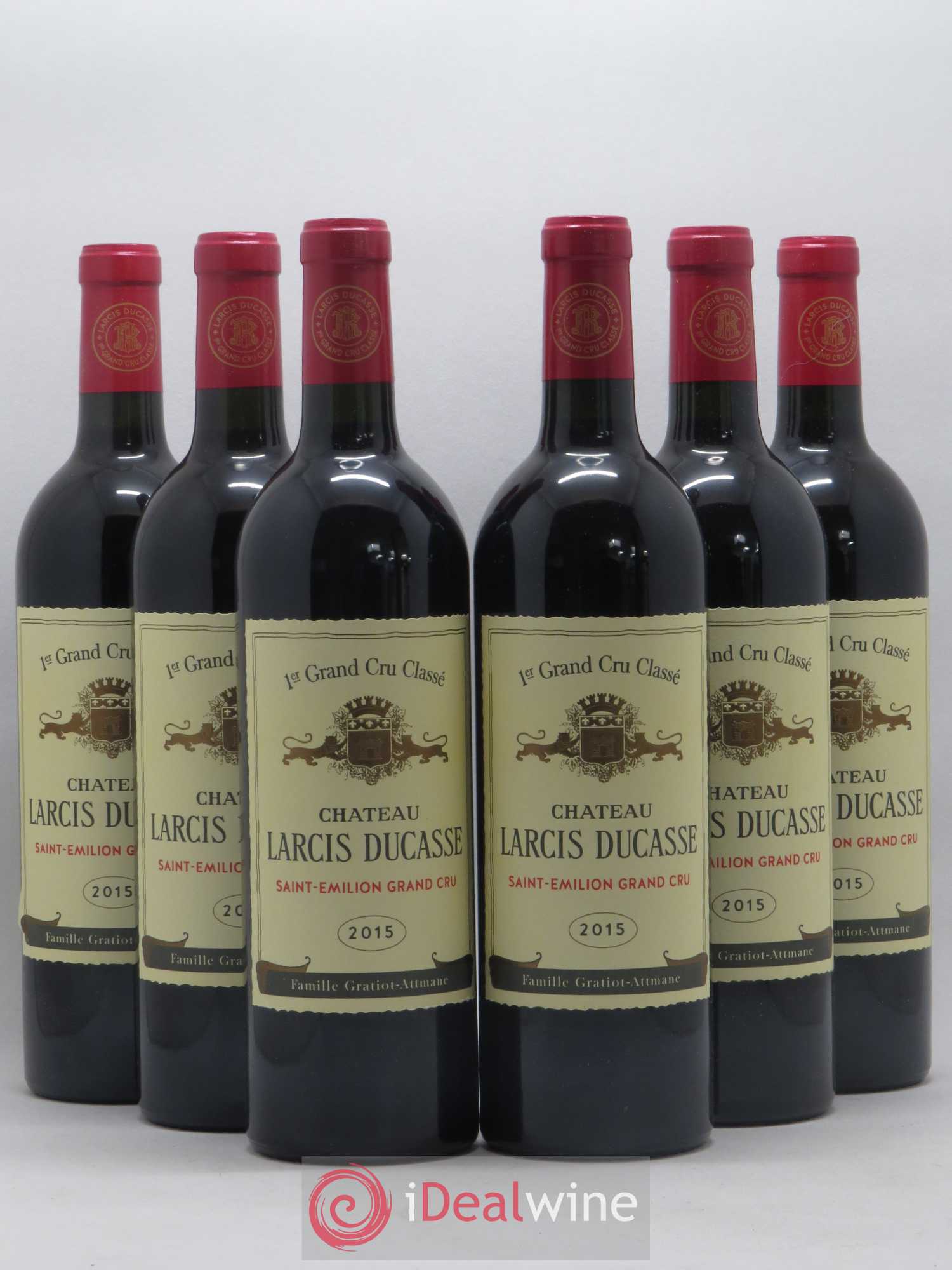 Château Larcis Ducasse 1er Grand Cru Classé B 2015 - Lot de 6 bouteilles - 0