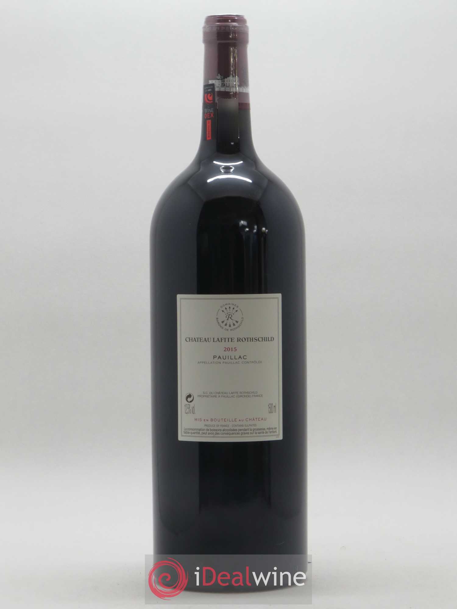 Château Lafite Rothschild 1er Grand Cru Classé 2015 - Lot de 1 magnum - 1