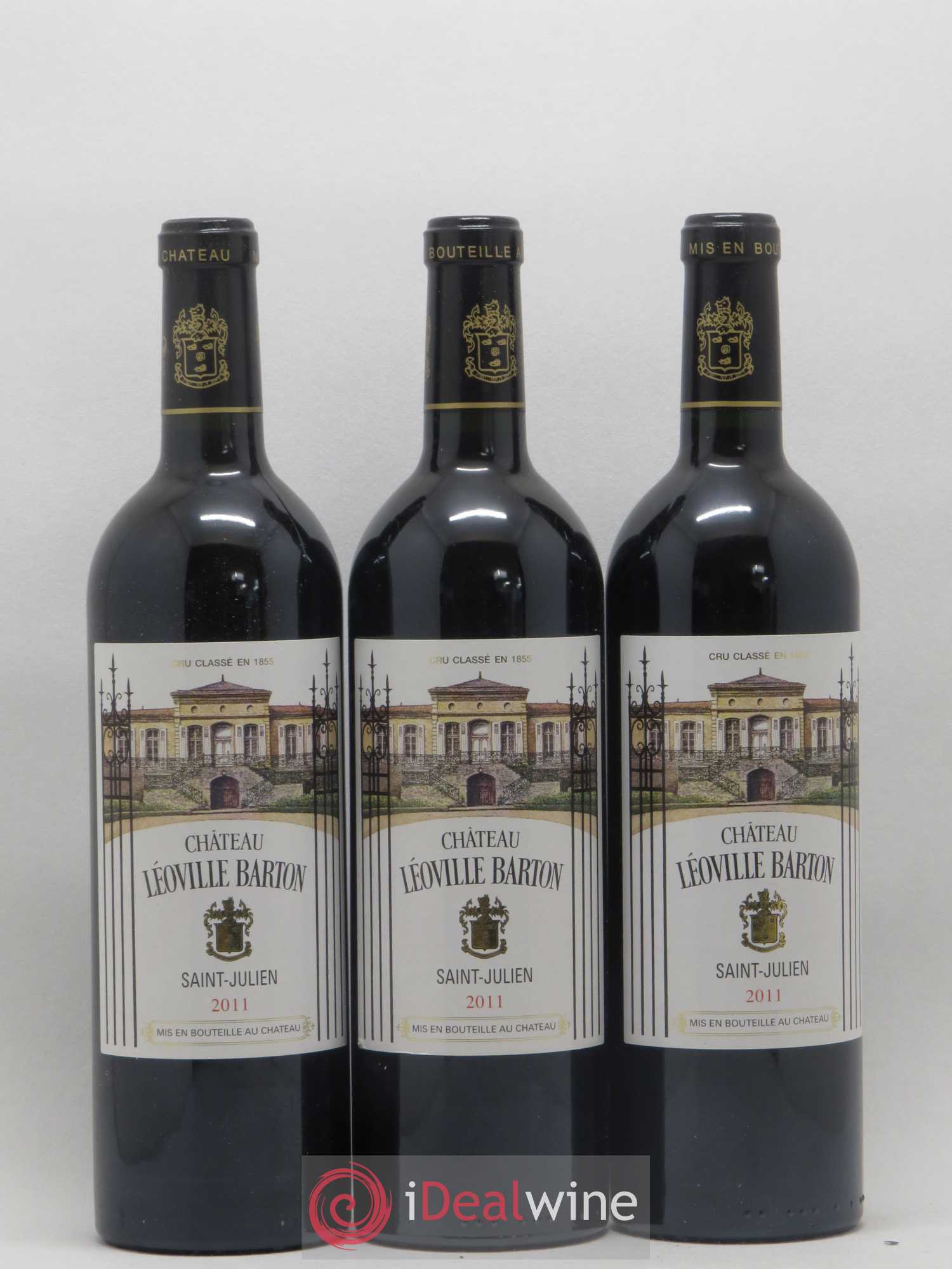 Château Léoville Barton 2ème Grand Cru Classé 2011 - Lot de 6 bouteilles - 1