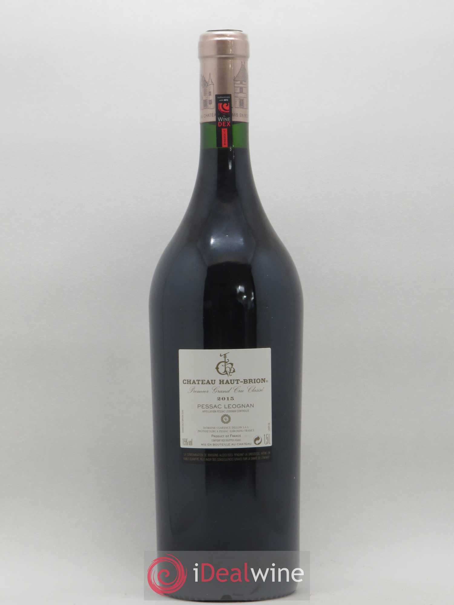 Château Haut Brion 1er Grand Cru Classé 2015 - Lot de 1 magnum - 1