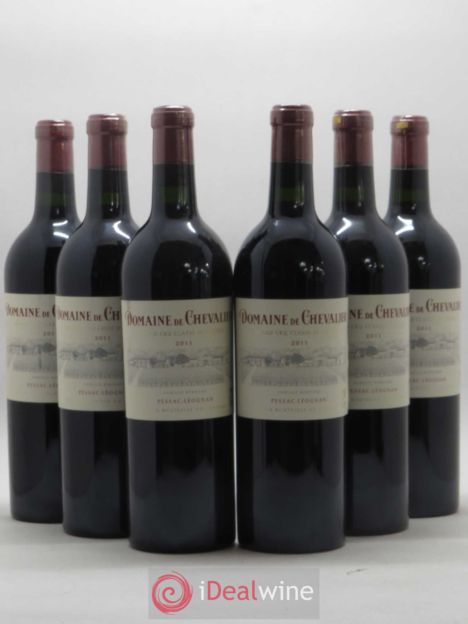 Domaine de Chevalier Cru Classé de Graves 2011 - Lot de 6 bouteilles - 0
