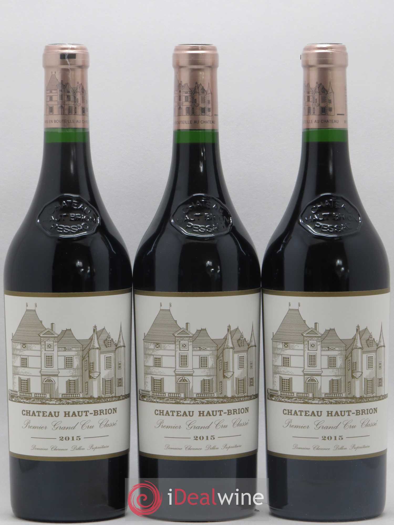 Château Haut Brion 1er Grand Cru Classé 2015 - Lot de 12 bouteilles - 1