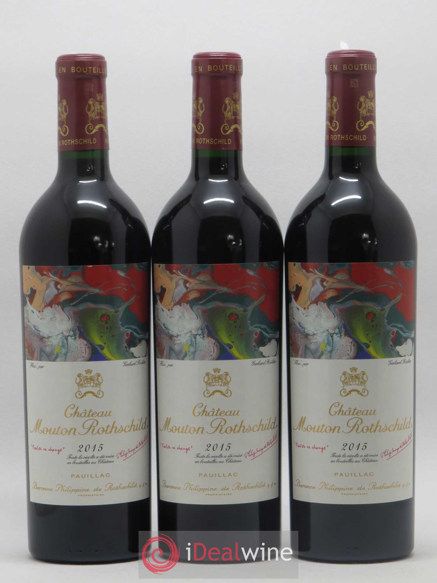 Château Mouton Rothschild 1er Grand Cru Classé 2015 - Lot de 6 bouteilles - 3