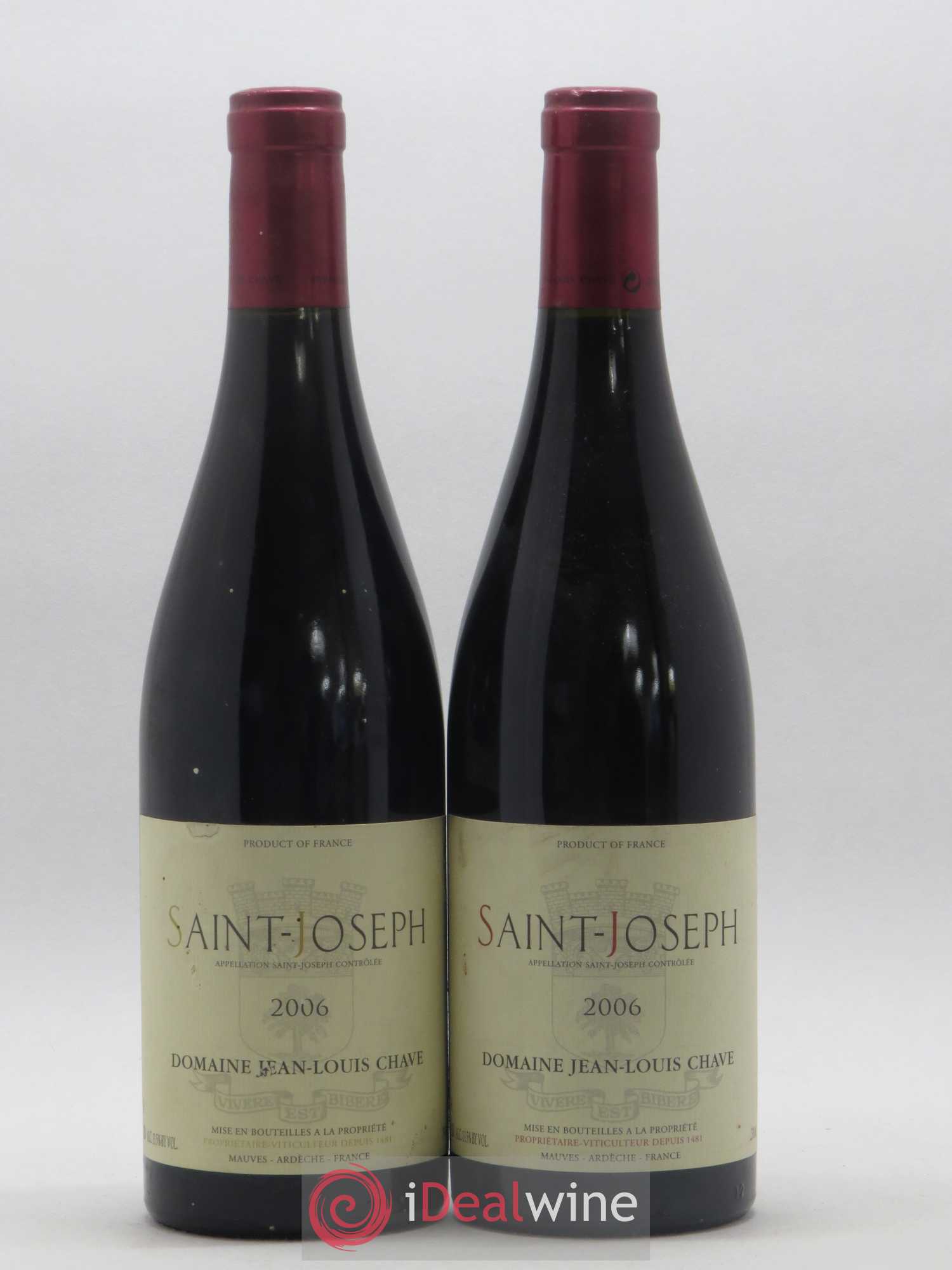 Saint-Joseph Jean-Louis Chave 2006 - Lot de 2 bouteilles - 0