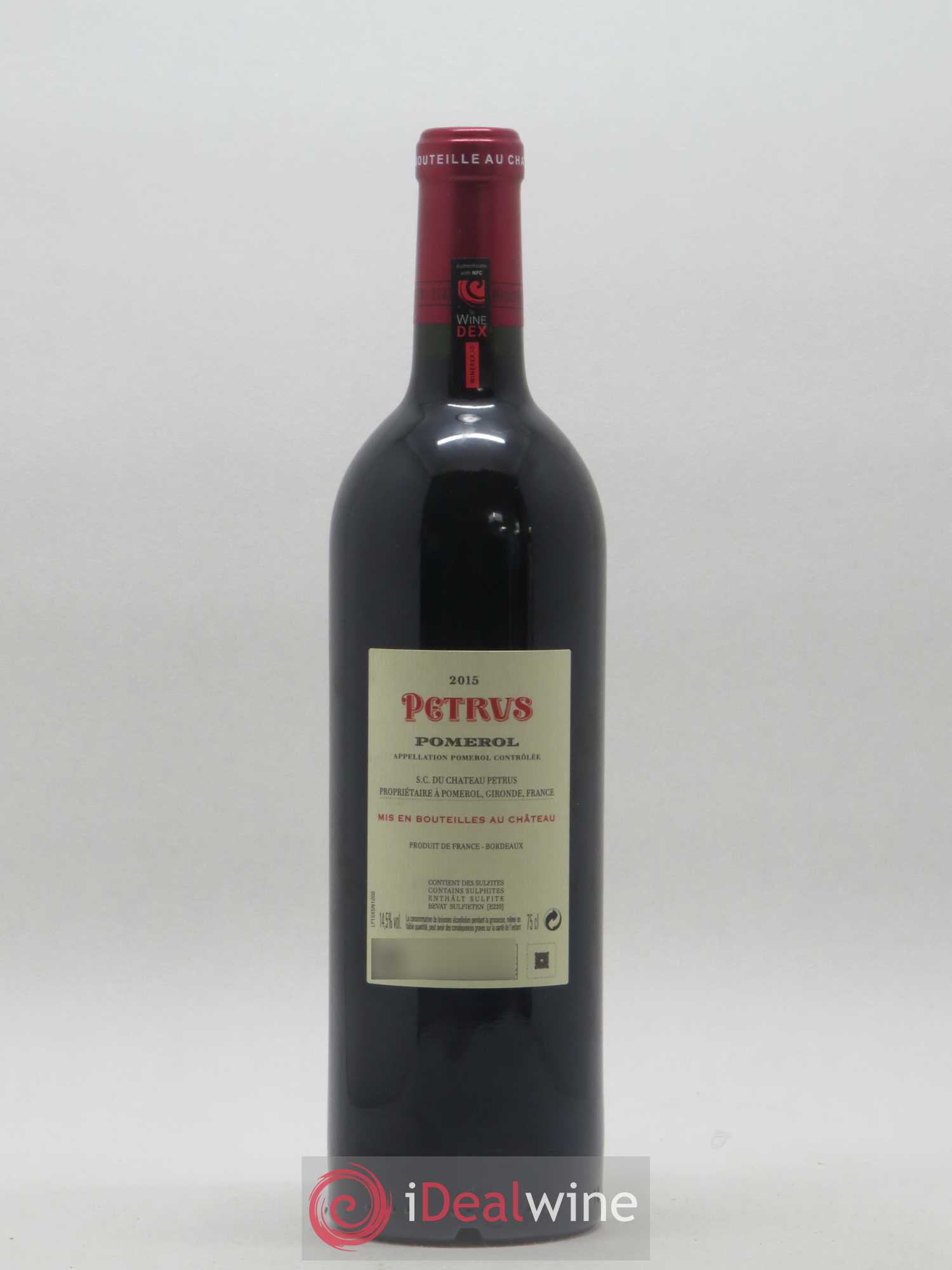 Petrus 2015 - Lot de 1 bouteille - 1