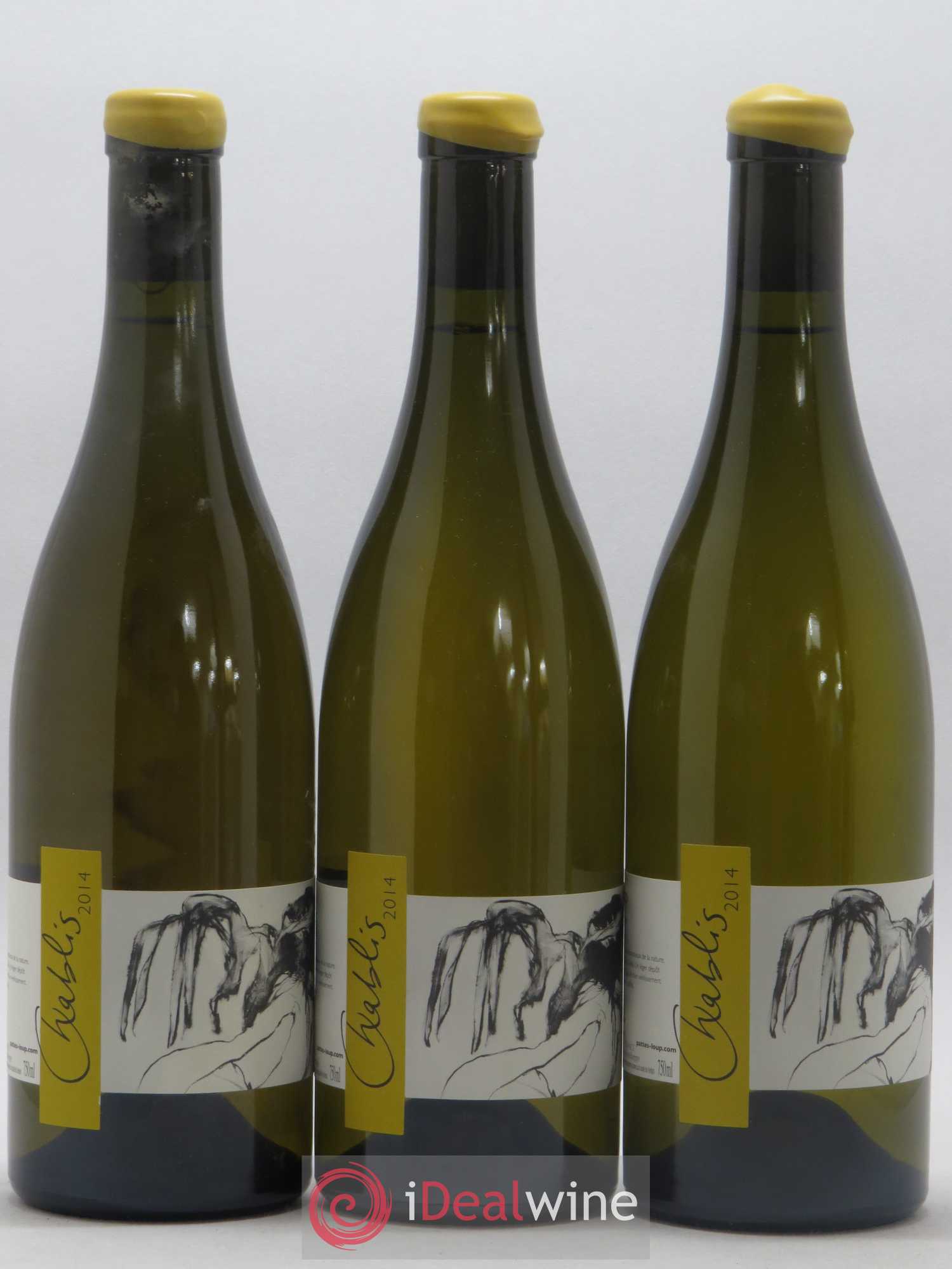 Chablis Vent d'Ange Pattes Loup (Domaine) 2014 - Lot de 3 bouteilles - 0