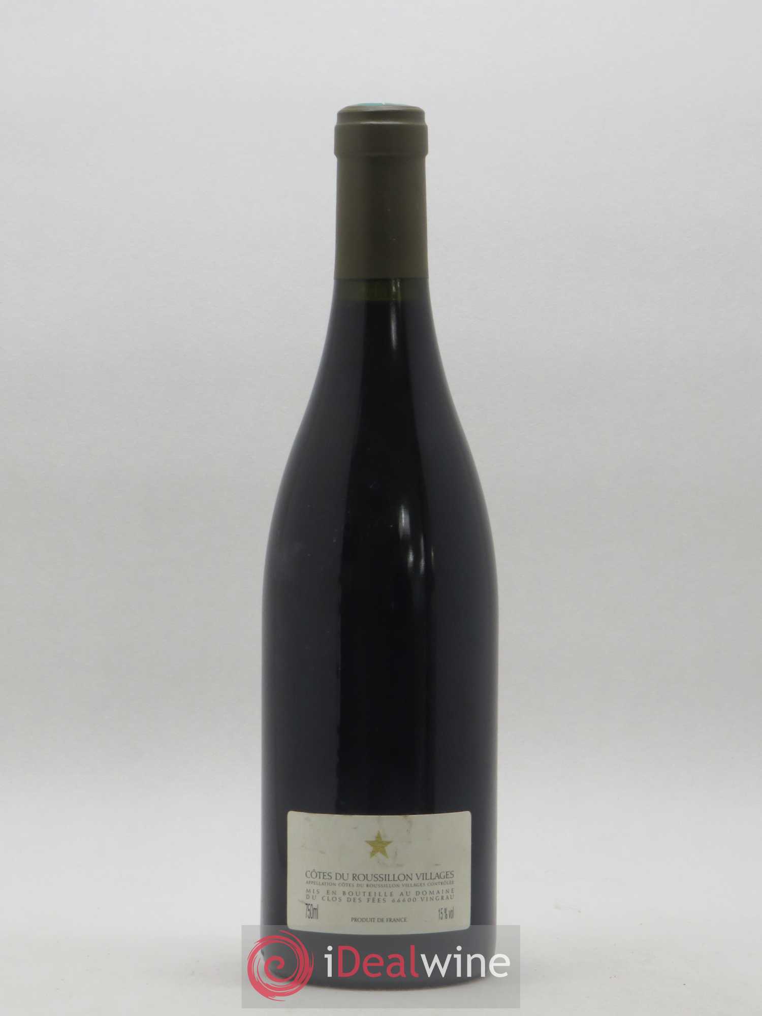 Côtes du Roussillon Villages Clos des Fées Hervé Bizeul 2001 - Lot de 1 bouteille - 1