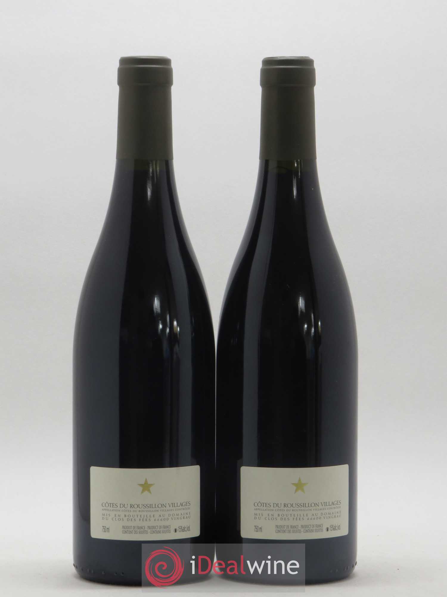 Côtes du Roussillon Villages Clos des Fées Hervé Bizeul 2013 - Lot de 2 bouteilles - 1