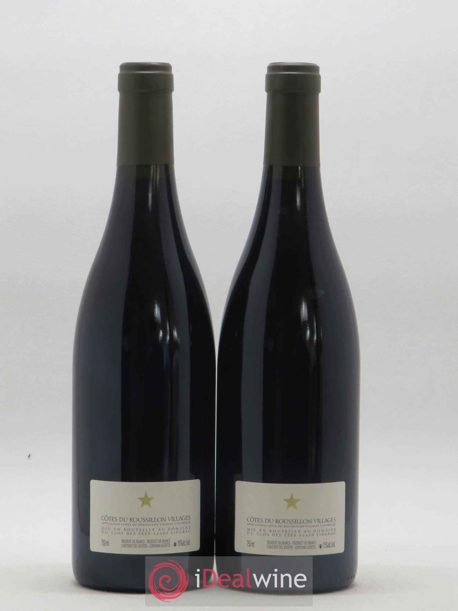 Côtes du Roussillon Villages Clos des Fées Hervé Bizeul 2012 - Lot de 2 bouteilles - 1