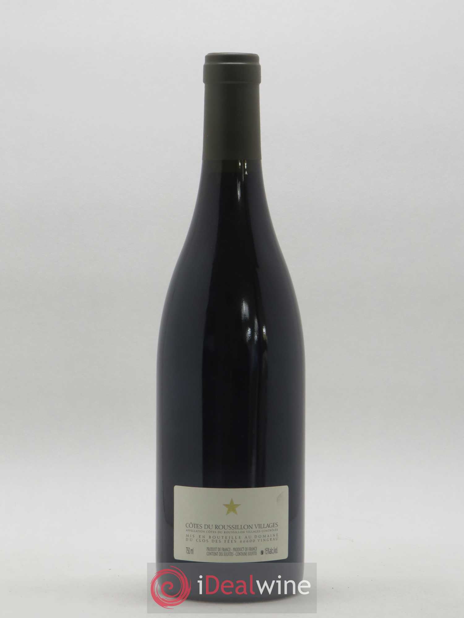 Côtes du Roussillon Villages Clos des Fées Hervé Bizeul 2012 - Lot de 1 bouteille - 1