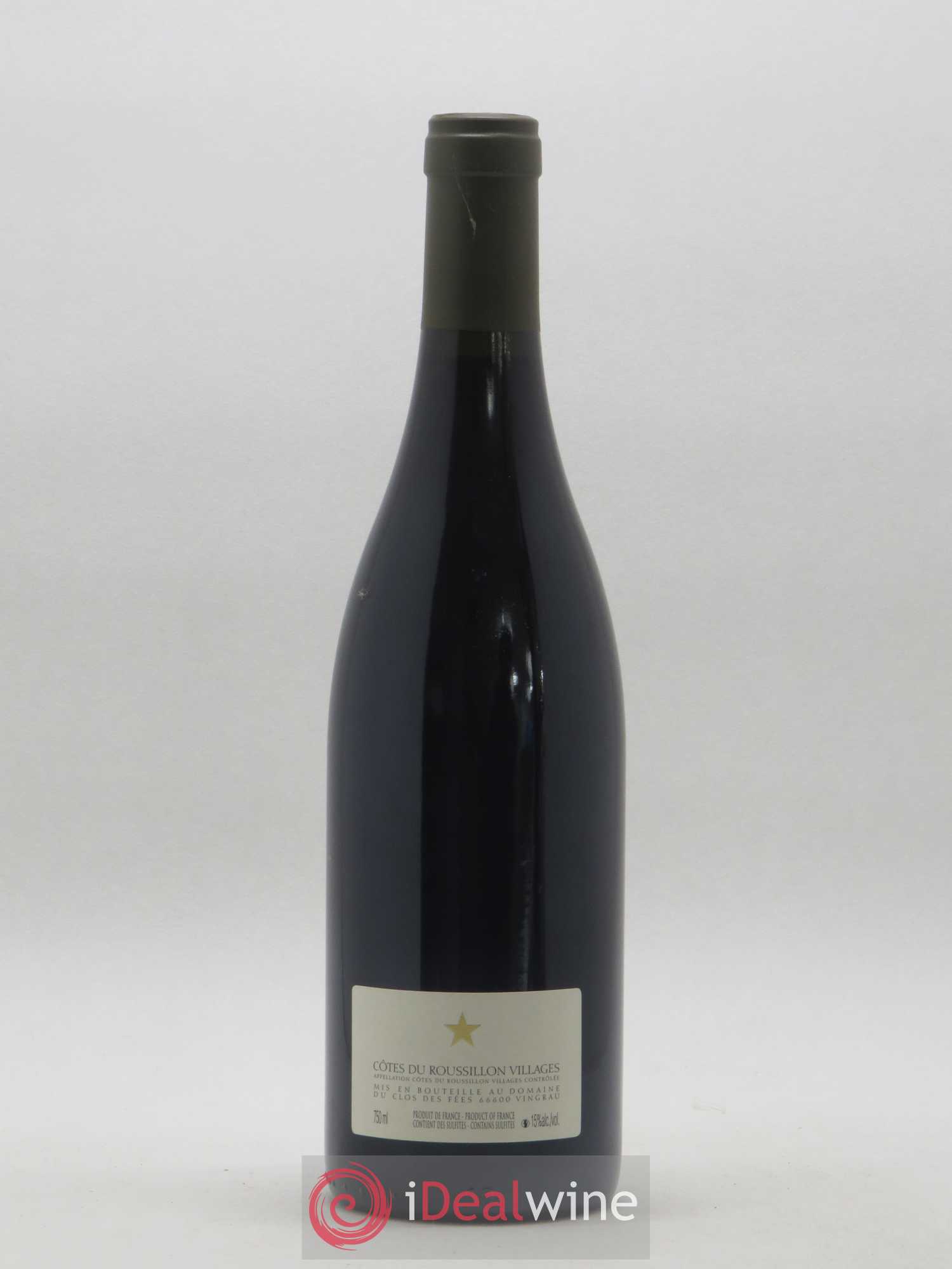 Côtes du Roussillon Villages Clos des Fées Hervé Bizeul 2012 - Lot de 1 bouteille - 1