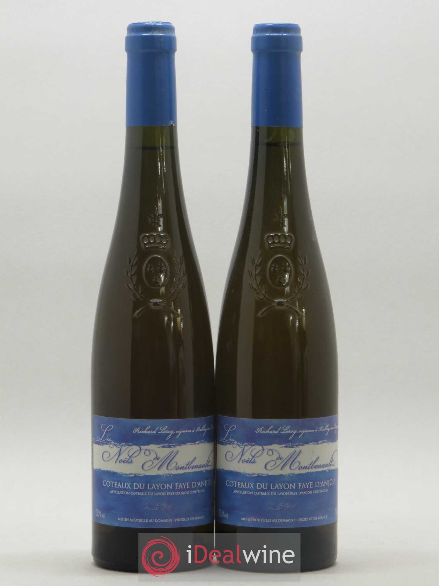 Coteaux du Layon Faye d'Anjou Les Noëls de Montbenault Richard Leroy 50cl 2001 - Lotto di 2 bottiglie - 0