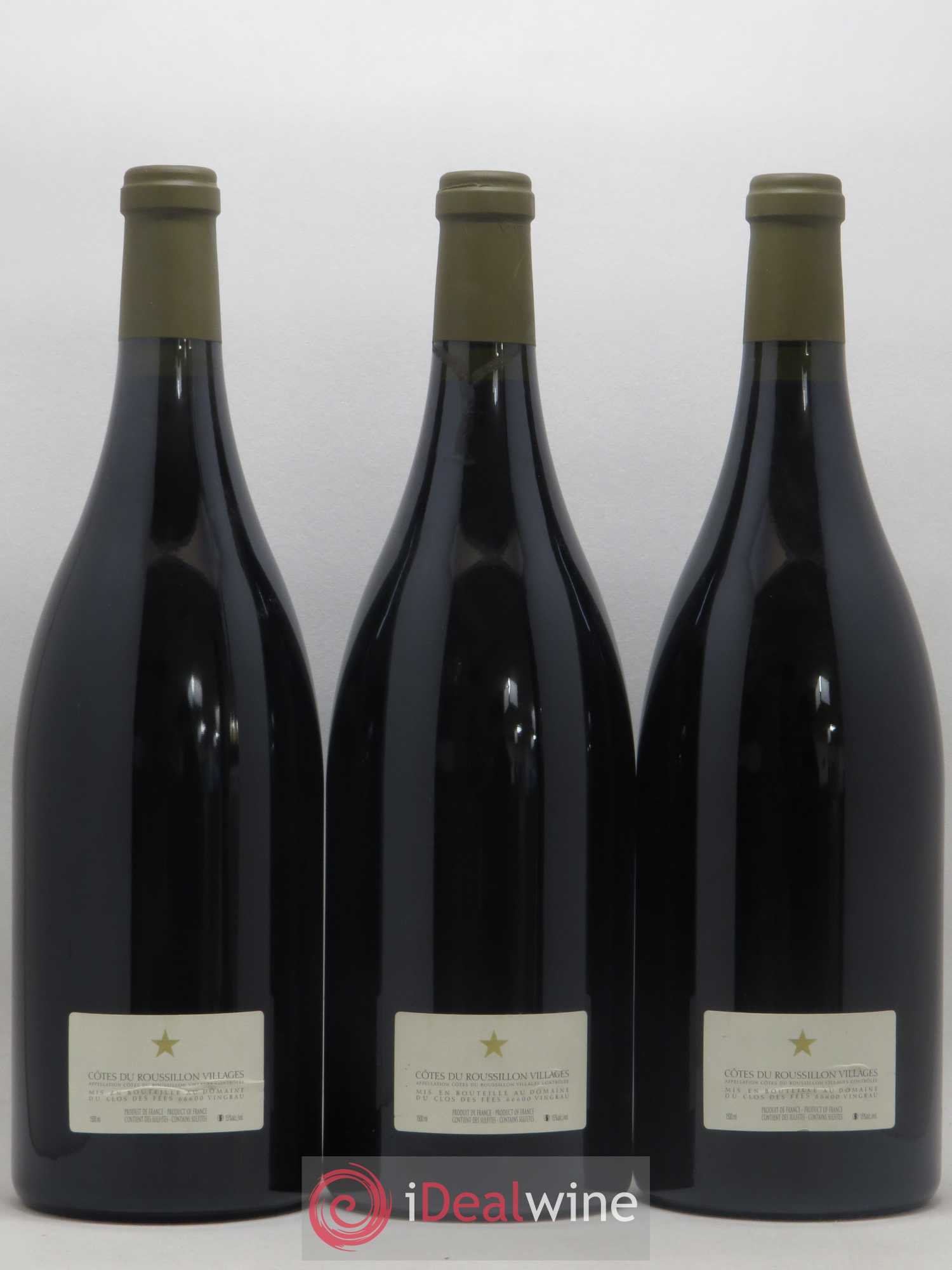 Côtes du Roussillon Villages Clos des Fées Hervé Bizeul 2008 - Lot de 3 magnums - 1