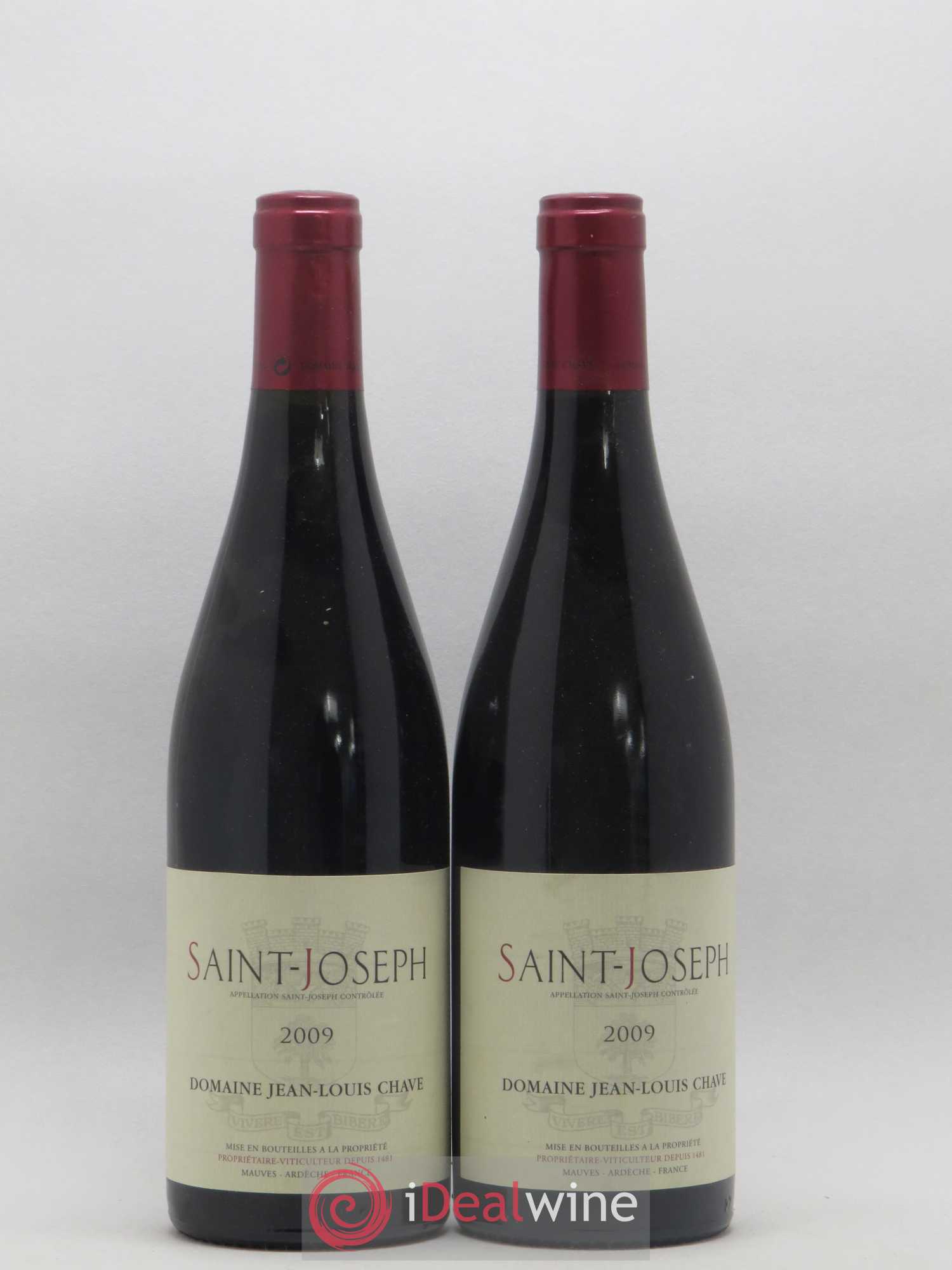 Saint-Joseph Jean-Louis Chave 2009 - Lot de 2 bouteilles - 0